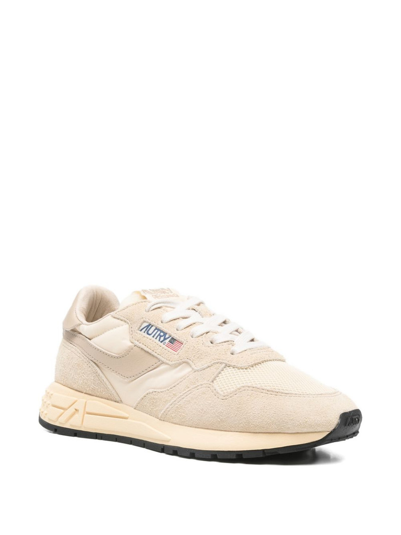 AUTRY reelwind low suede sneakers outlook