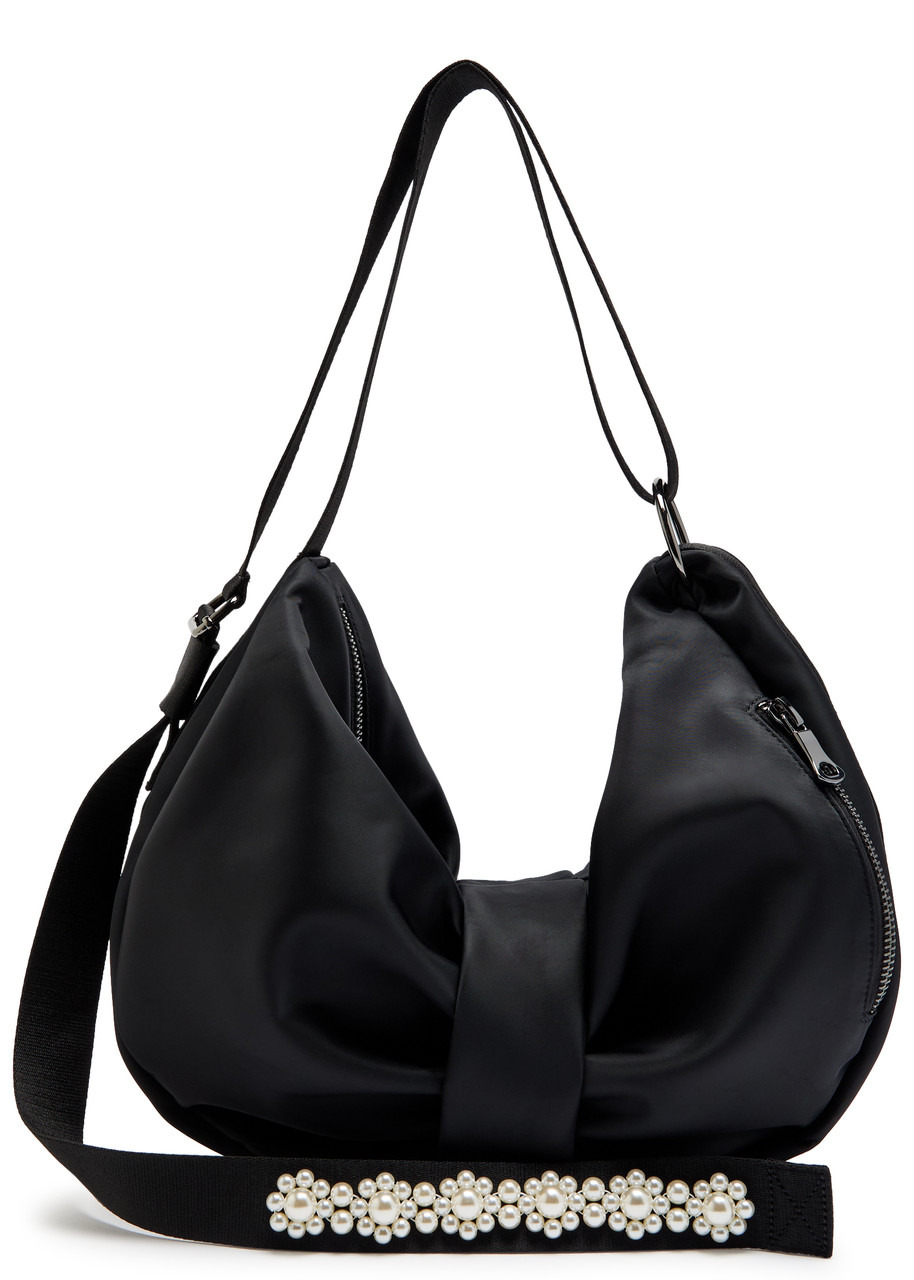Simone Rocha Sling Bow Nylon Cross-body bag - 1