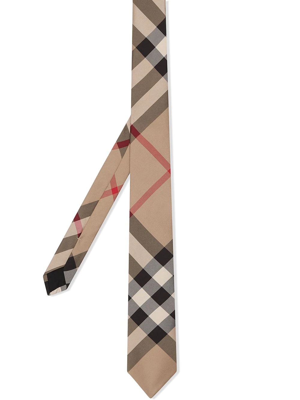 Classic Cut Check Silk Tie - 1