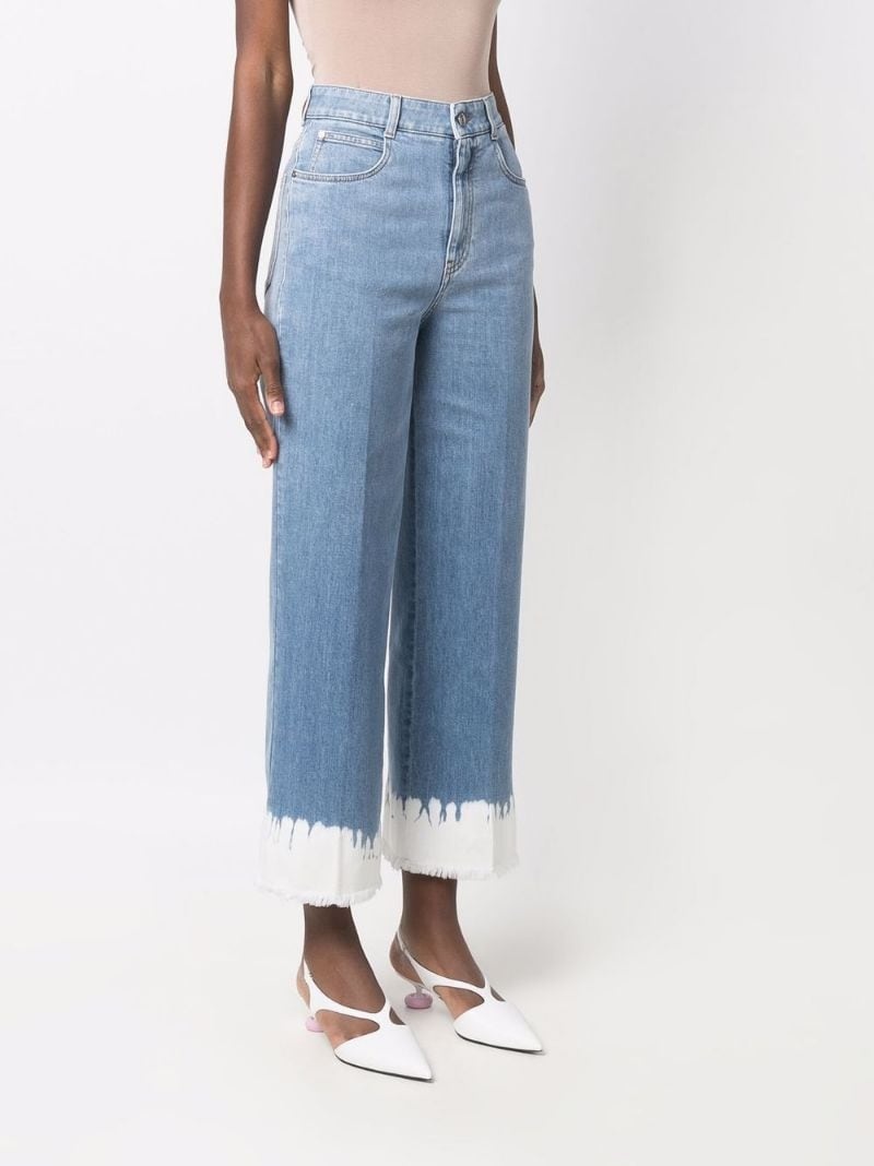 high-rise cropped jeans - 3