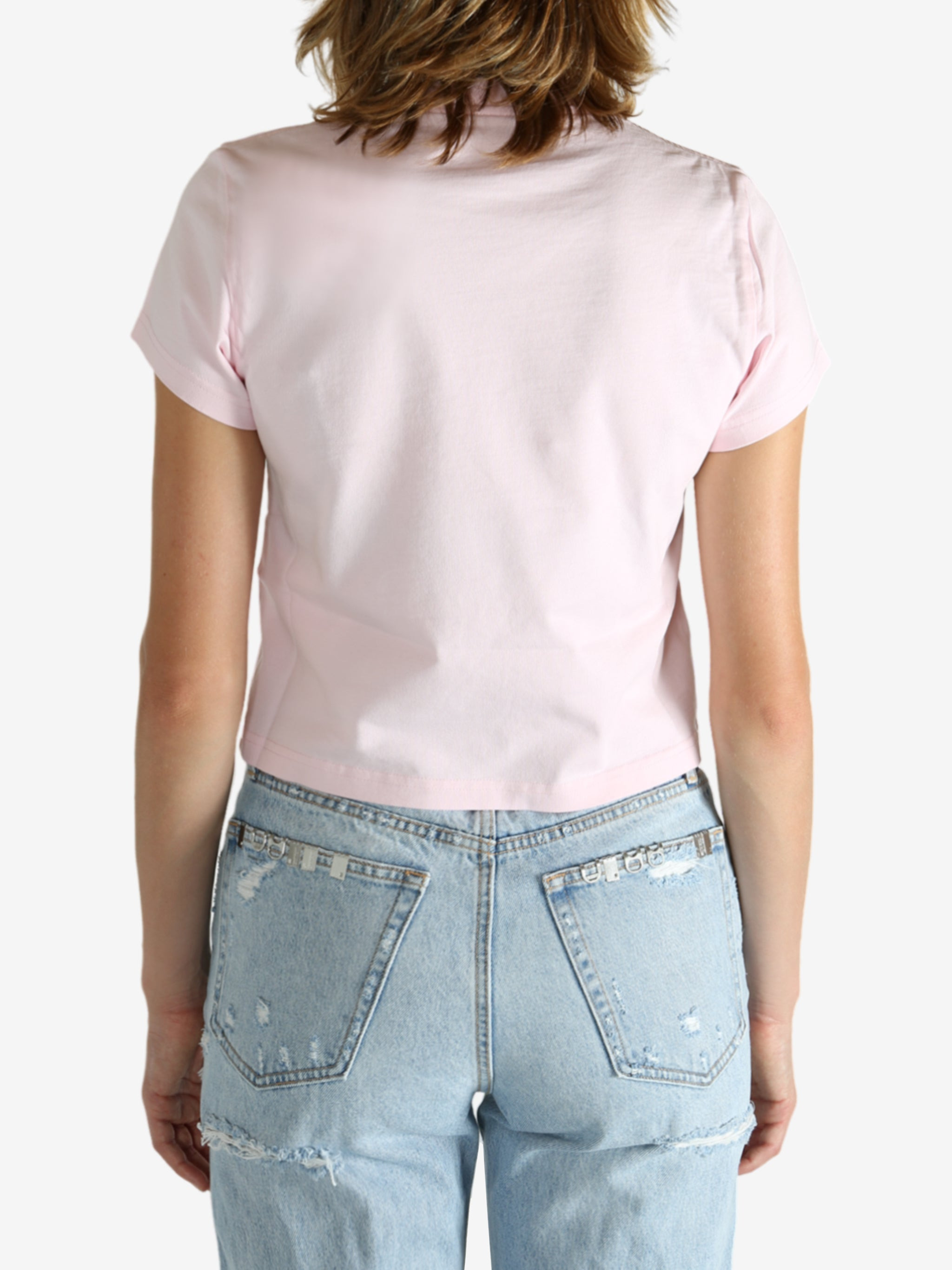 ALEXANDER WANG - Women Shrunken Tee - 3