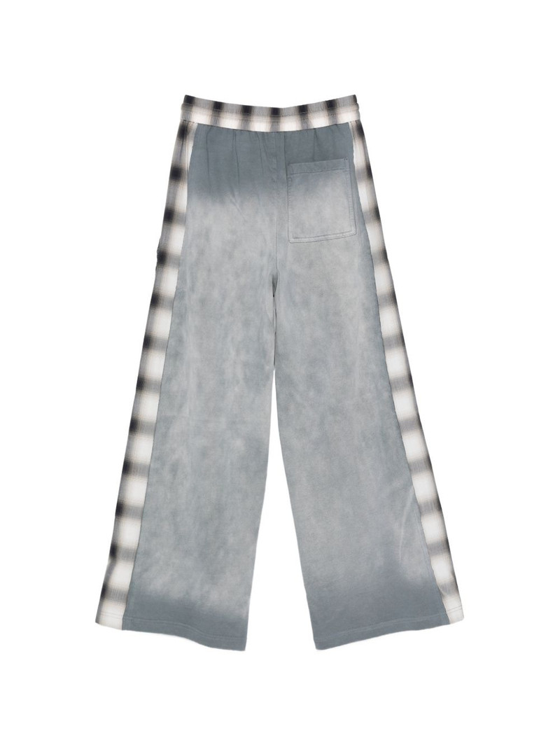 FENG CHEN WANG plaid drawstring track pants outlook