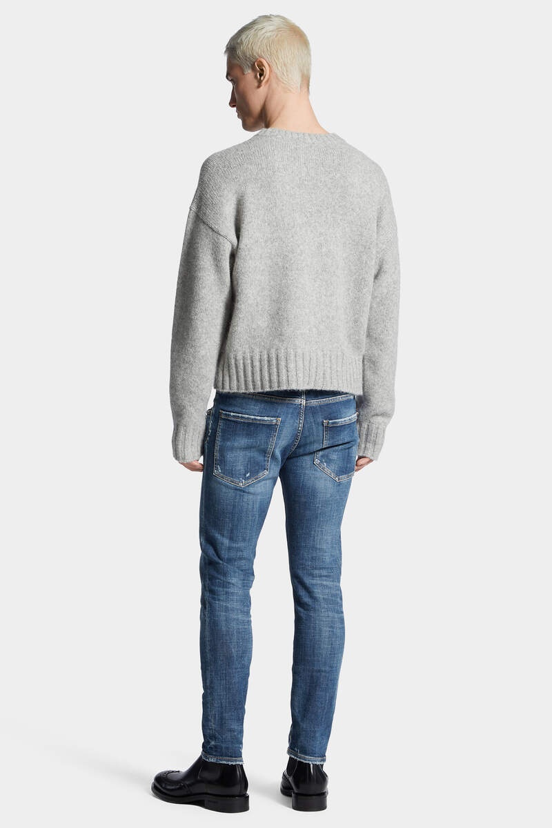 MEDIUM PERFECTO WASH SKATER JEANS - 4