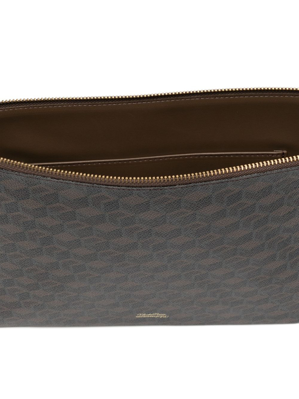 monogram clutch bag - 5