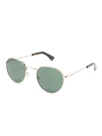 DSQUARED2 metallic-effect round-frame sunglasses outlook