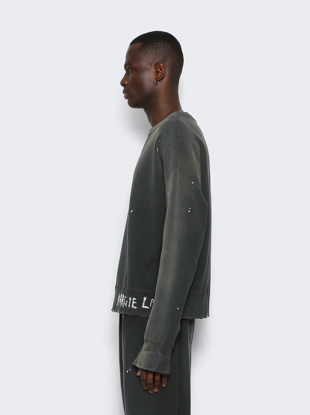Sweatshirt Washed Black - 3
