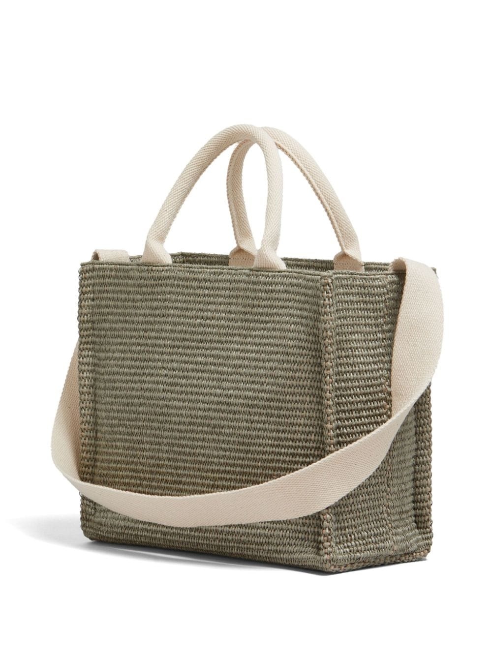 small raffia tote bag - 2