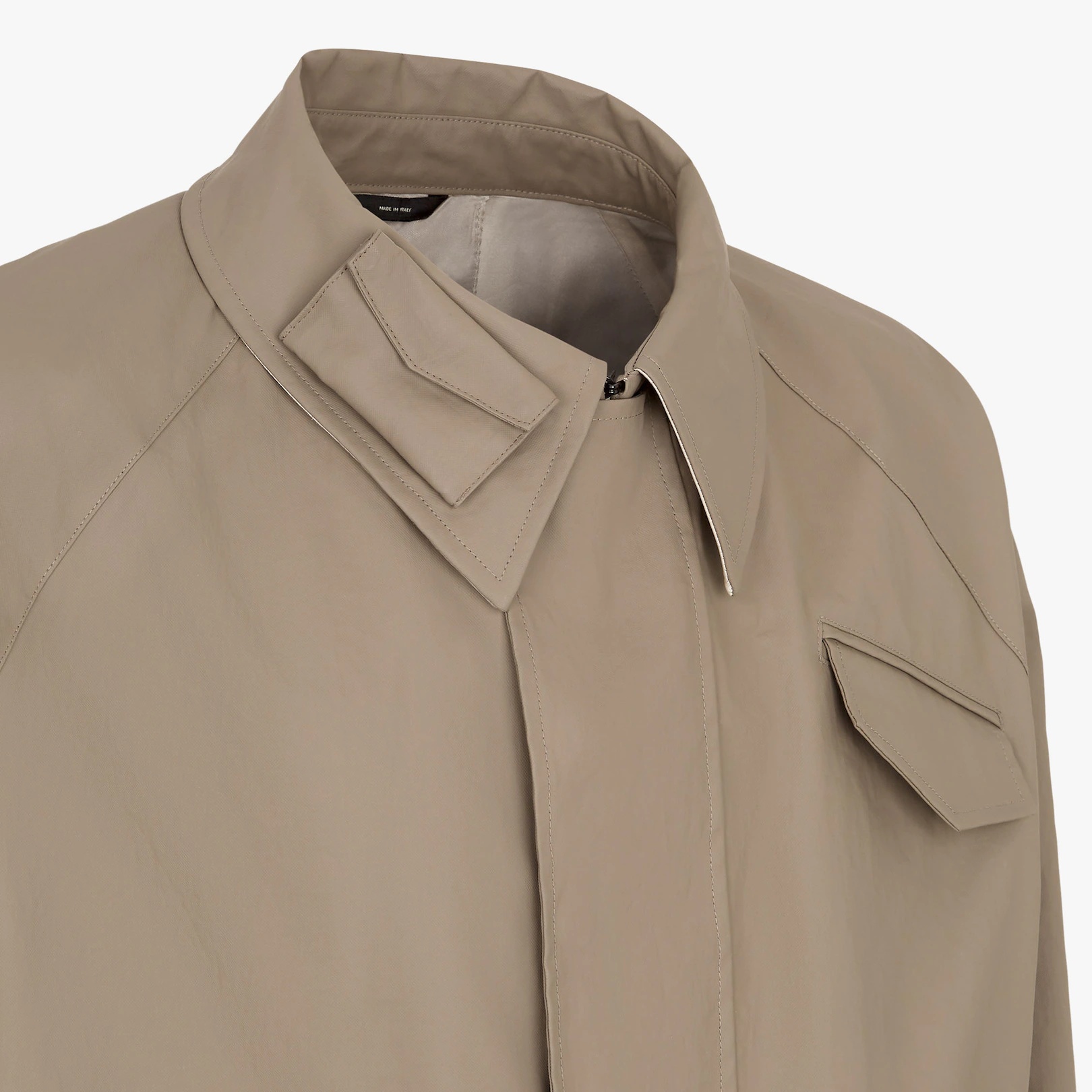 Beige linen jacket - 3