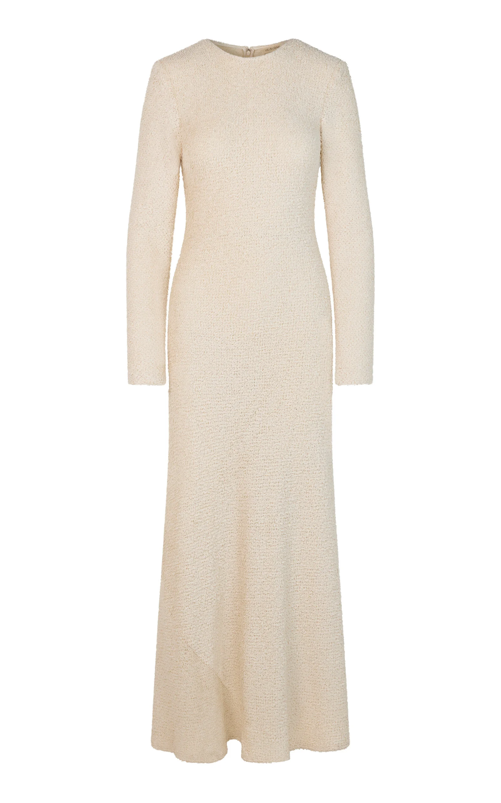 Mercedes Bouclé Dress ivory - 1