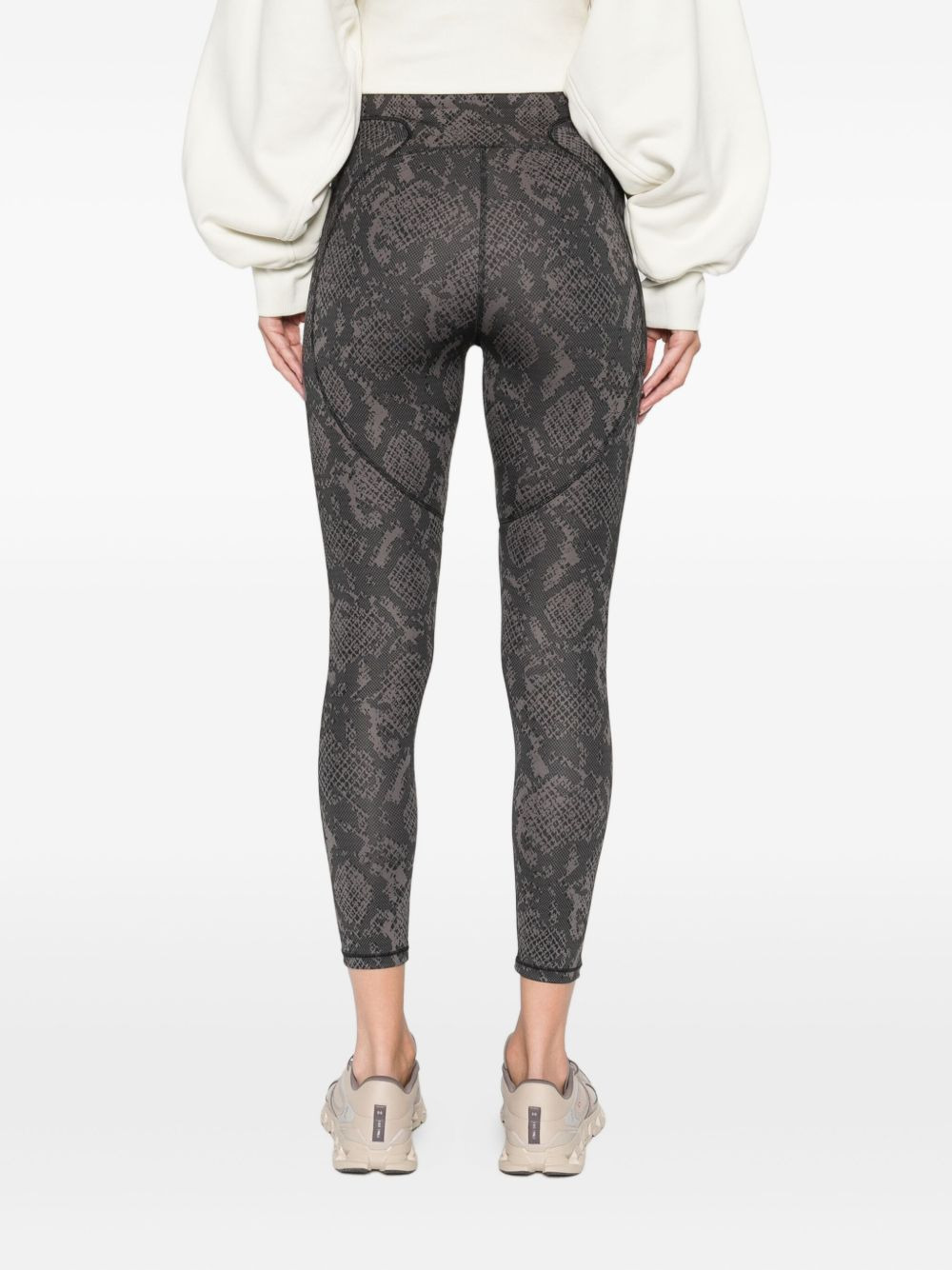TruePurpose snakeskin-print leggings - 4