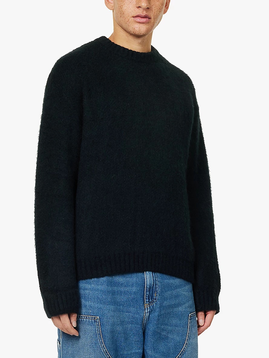 Merton crew-neck relaxed-fit knitted jumper - 3