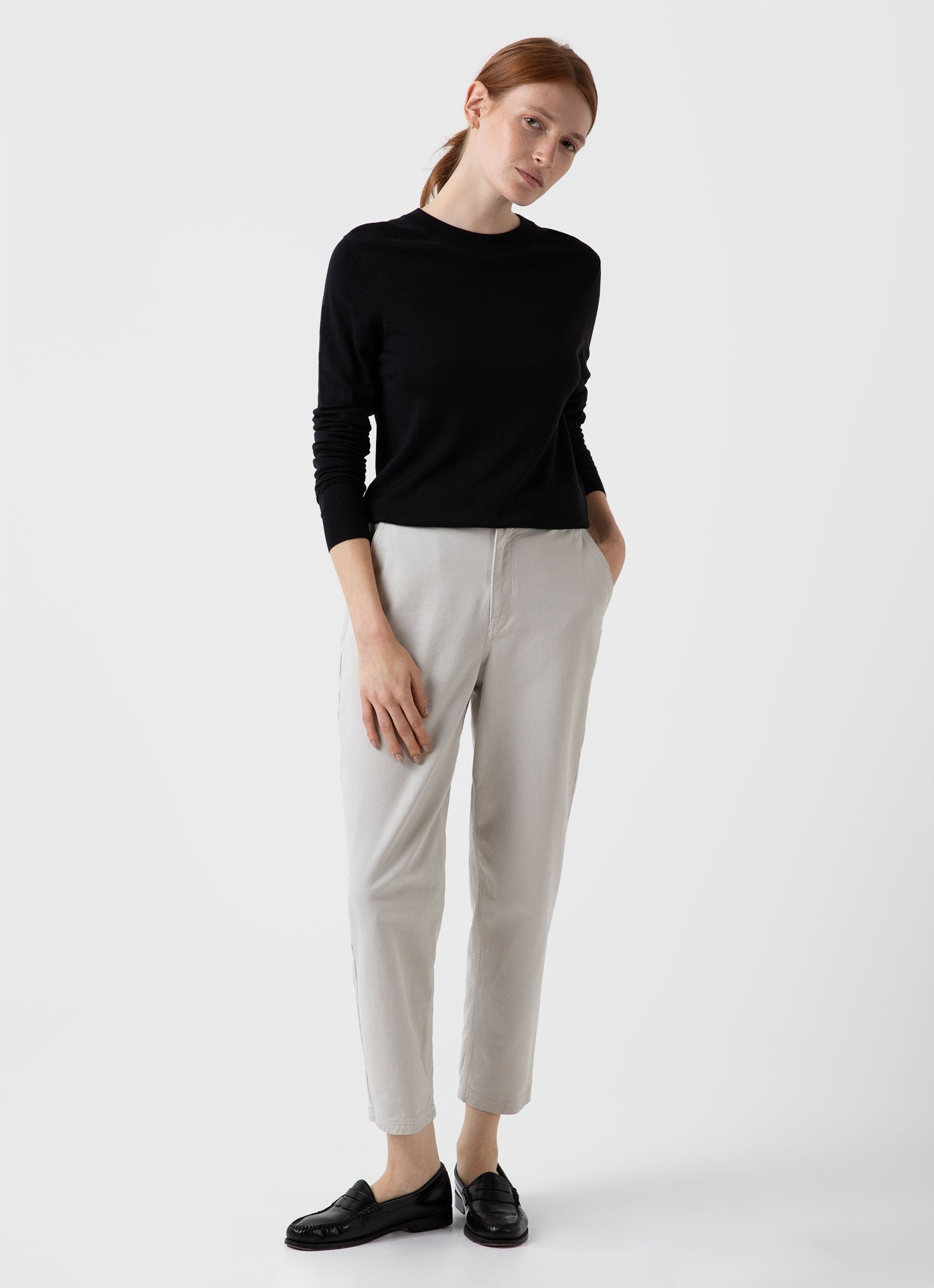 Merino Silk Crew Neck jumper - 3