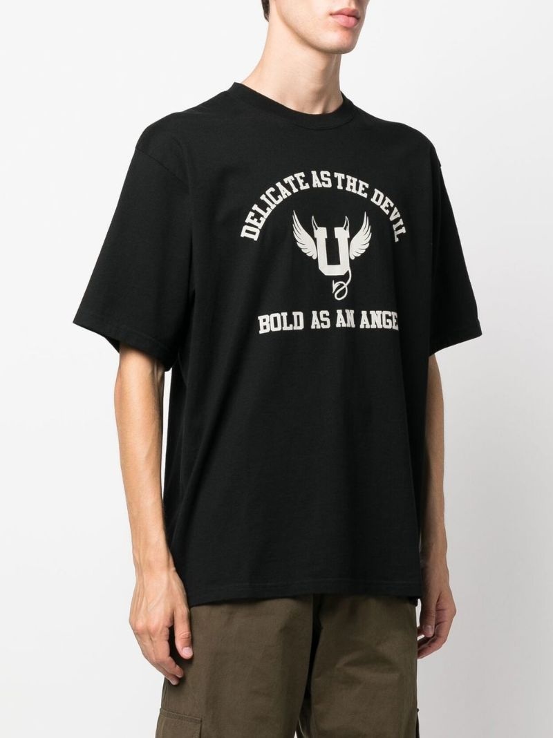 slogan-print T-shirt - 3
