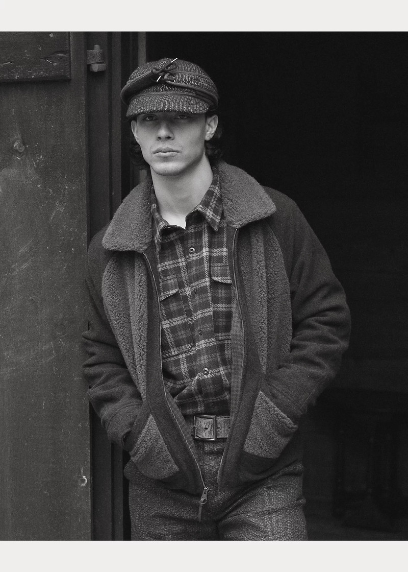 Fleece-Paneled Jacquard Jacket 6