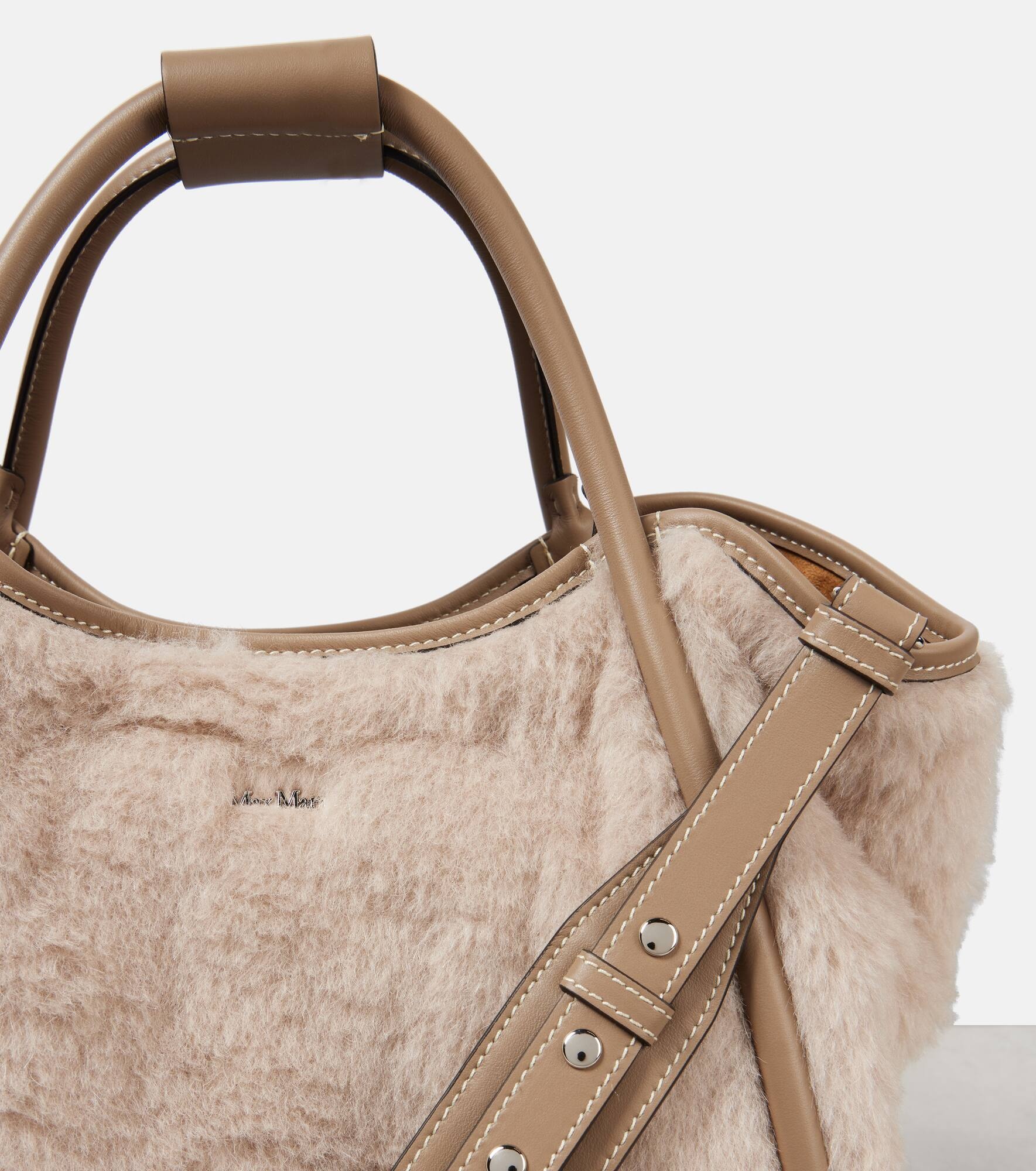 Marine Small teddy tote bag - 6