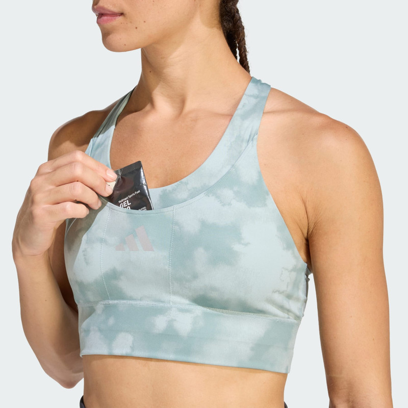 adi365 Running Pocket Graphic Medium Support Bra 7