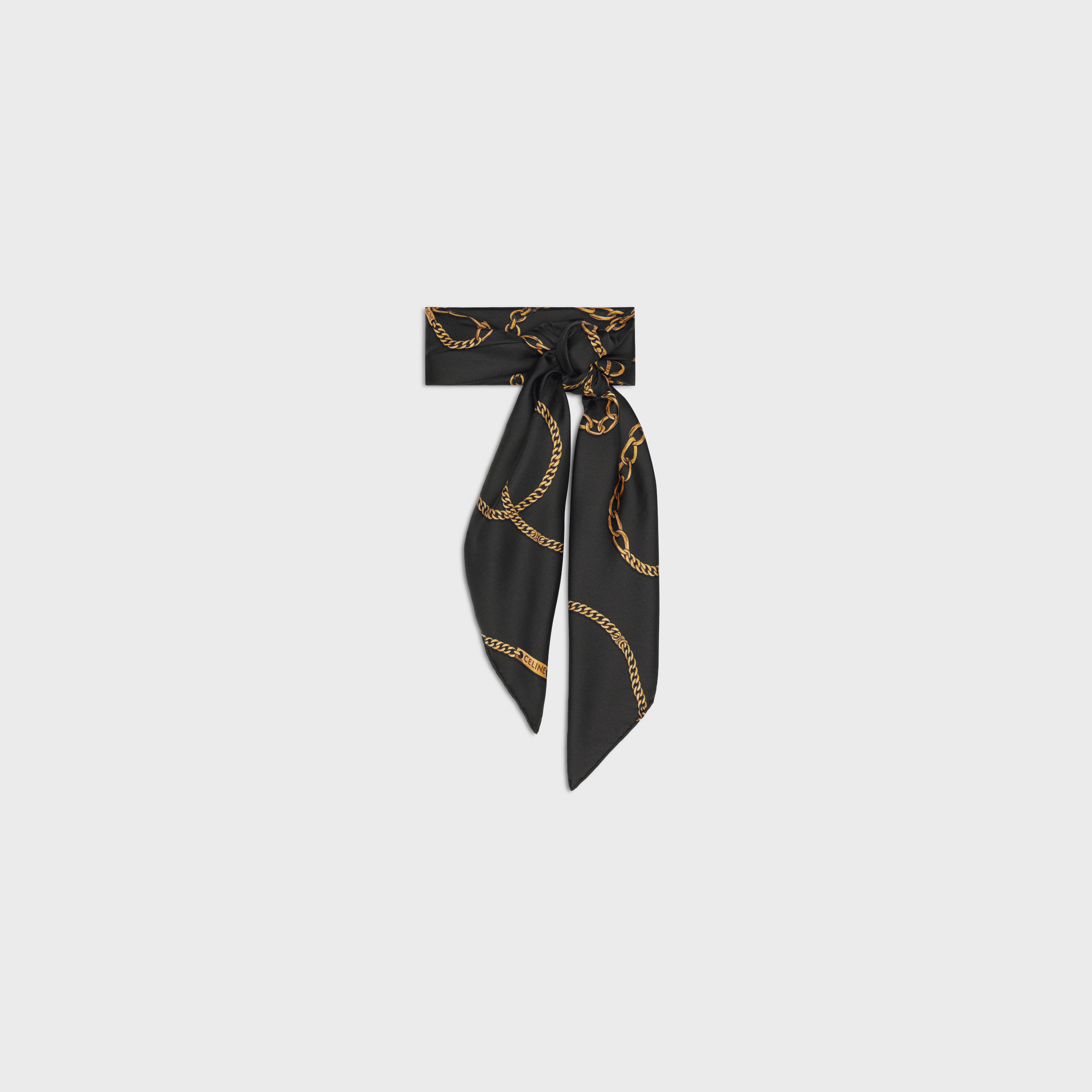 SQUARE IN CELINE CHAIN SILK TWILL - 3