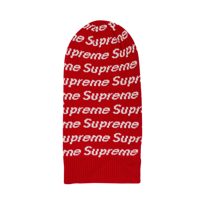 Supreme Supreme x New Era Repeat Balaclava 'Red' outlook