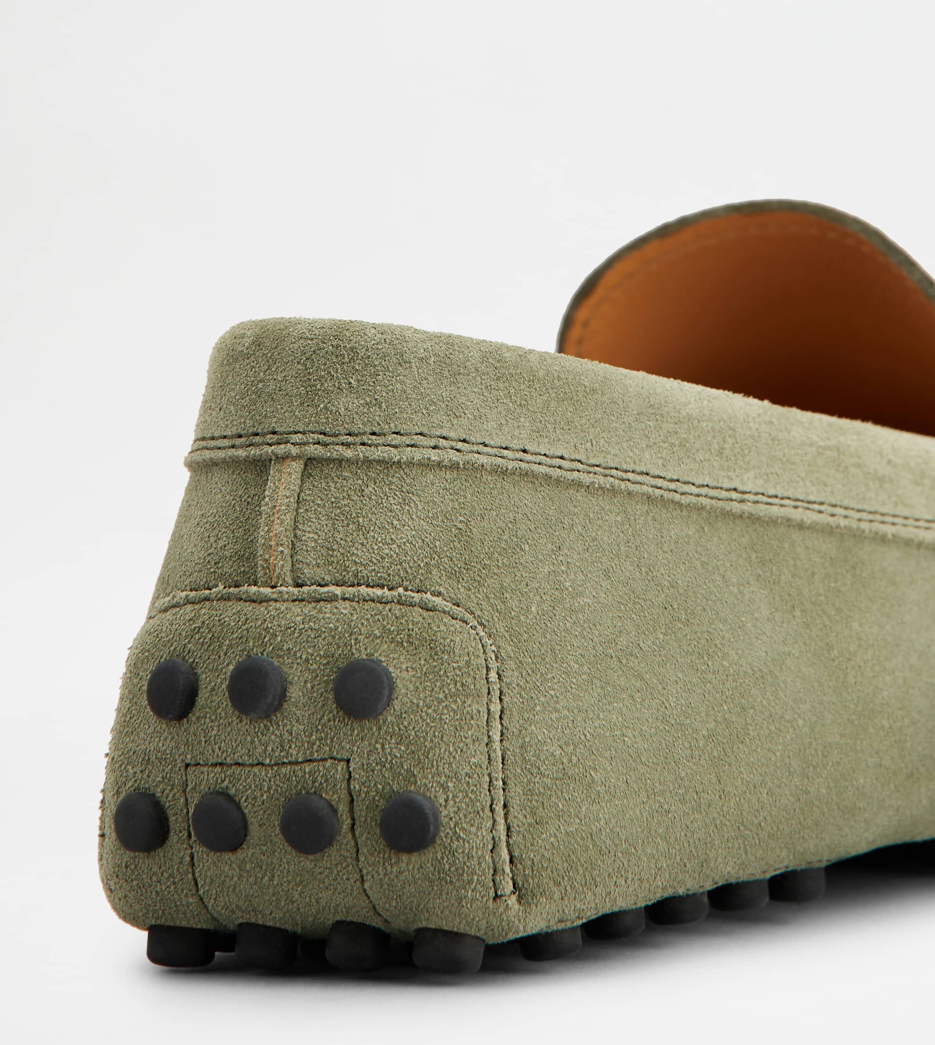 GOMMINO DRIVING SHOES IN SUEDE - GREEN - 5