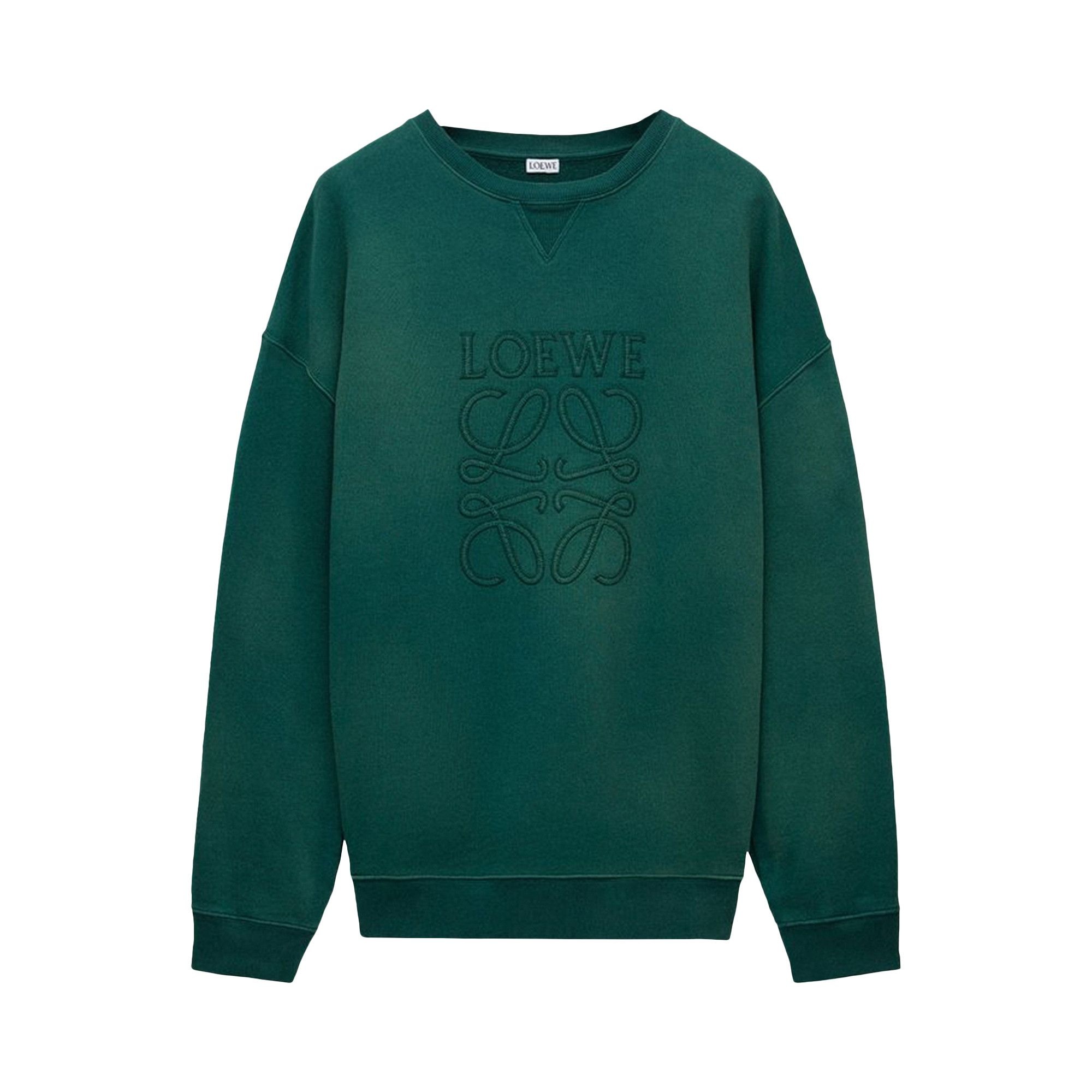 Loewe Relaxed Fit Sweatshirt 'Dark Green' - 1
