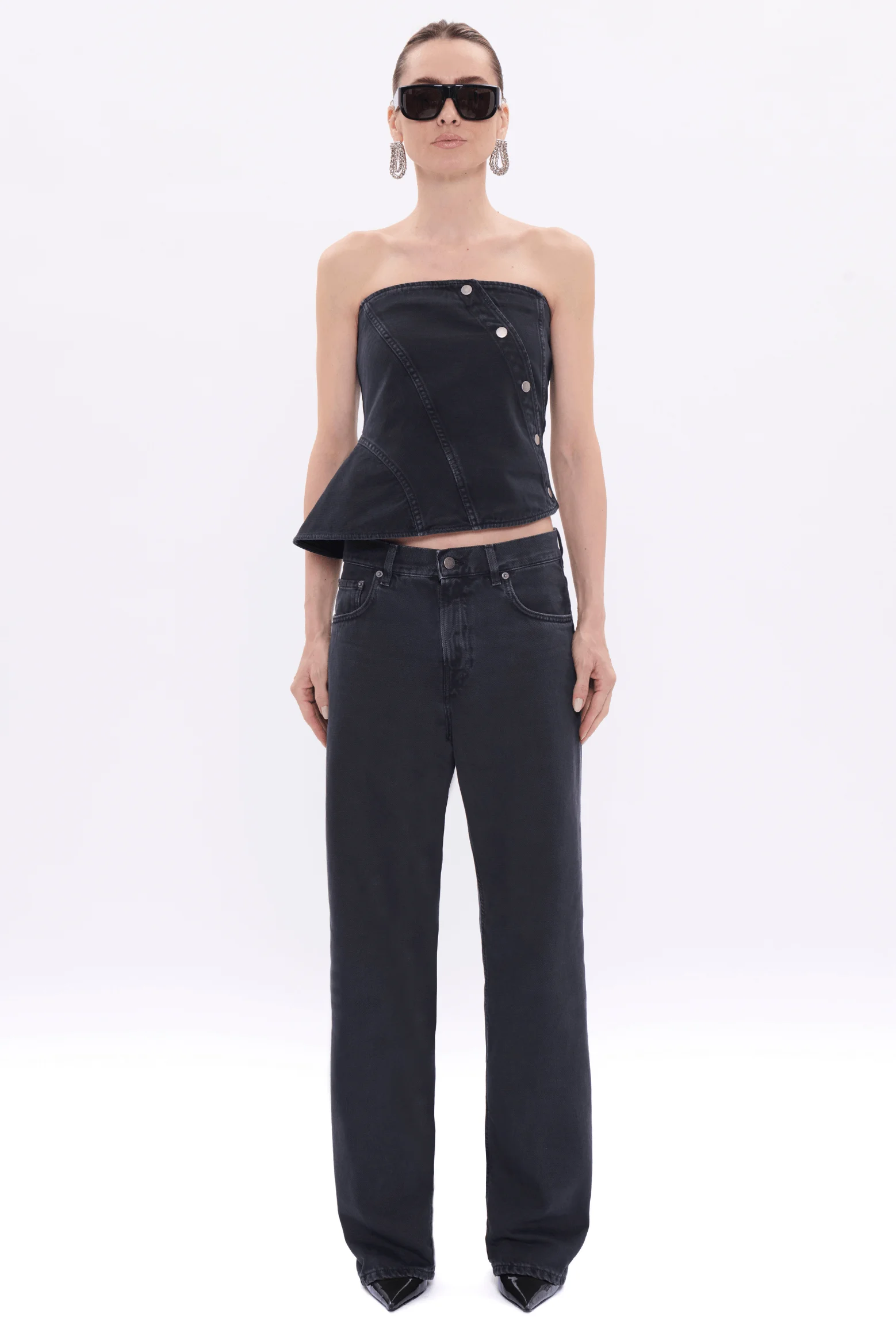 BONNIE LOOSE STRAIGHT LEG JEAN - 1