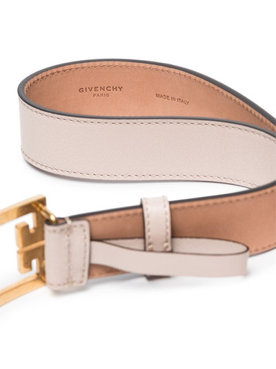 Givenchy GV3 leather belt outlook