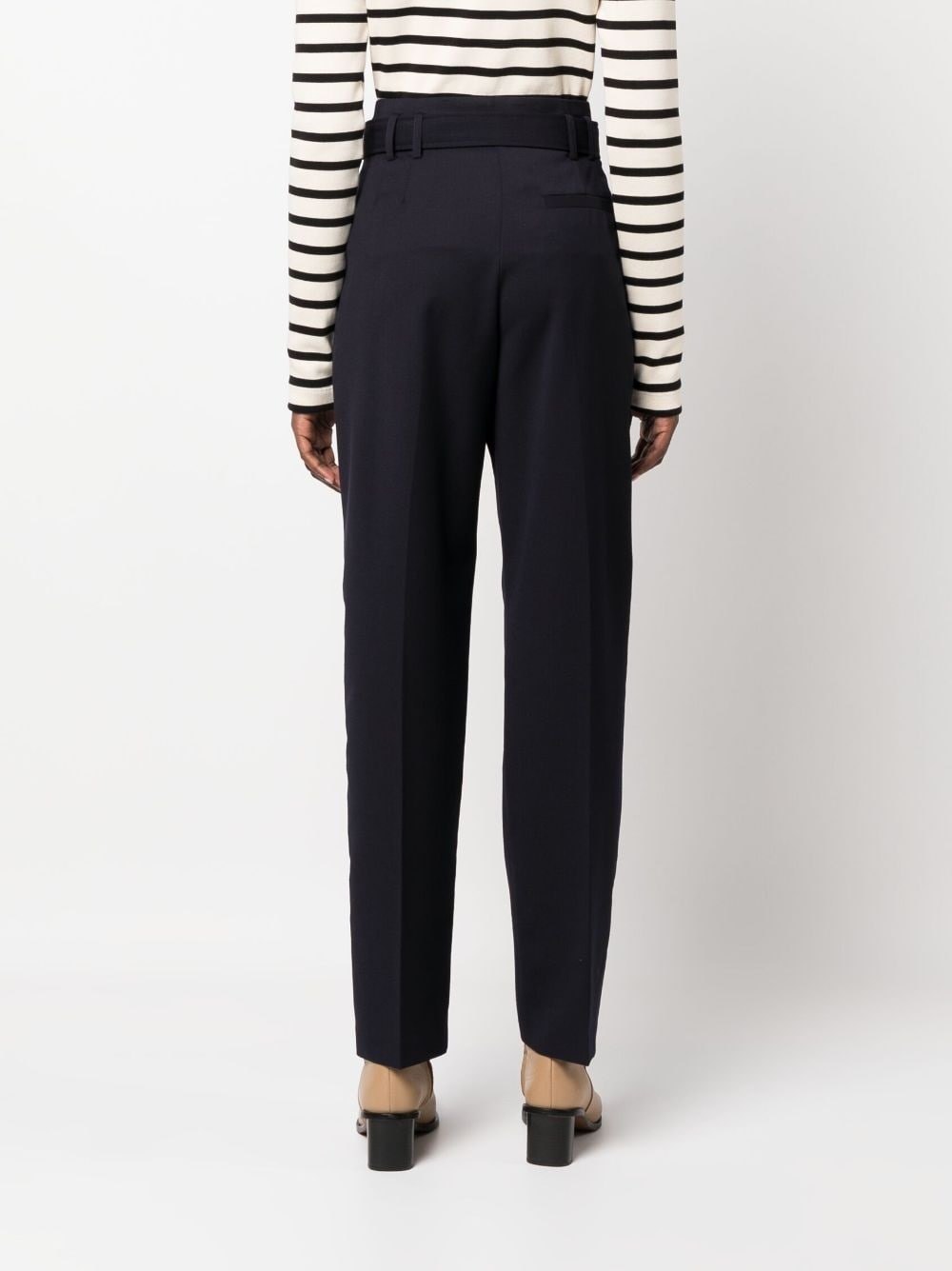 Anthea belted tailored trousers - 4