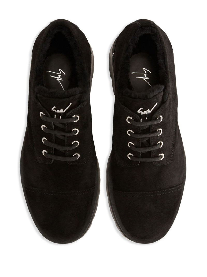 Lapley suede lace-up shoes 4