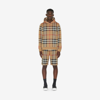 Burberry Check Cotton Jacquard Hoodie outlook