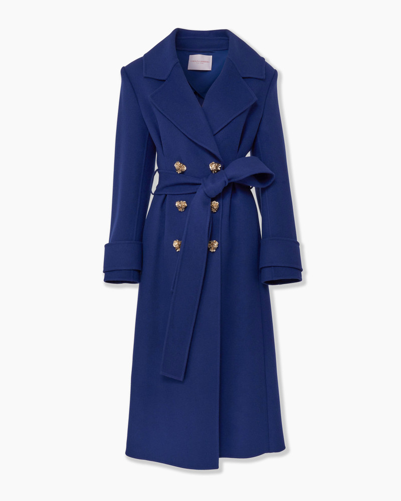 Double-Faced Wool Long Peacoat 1