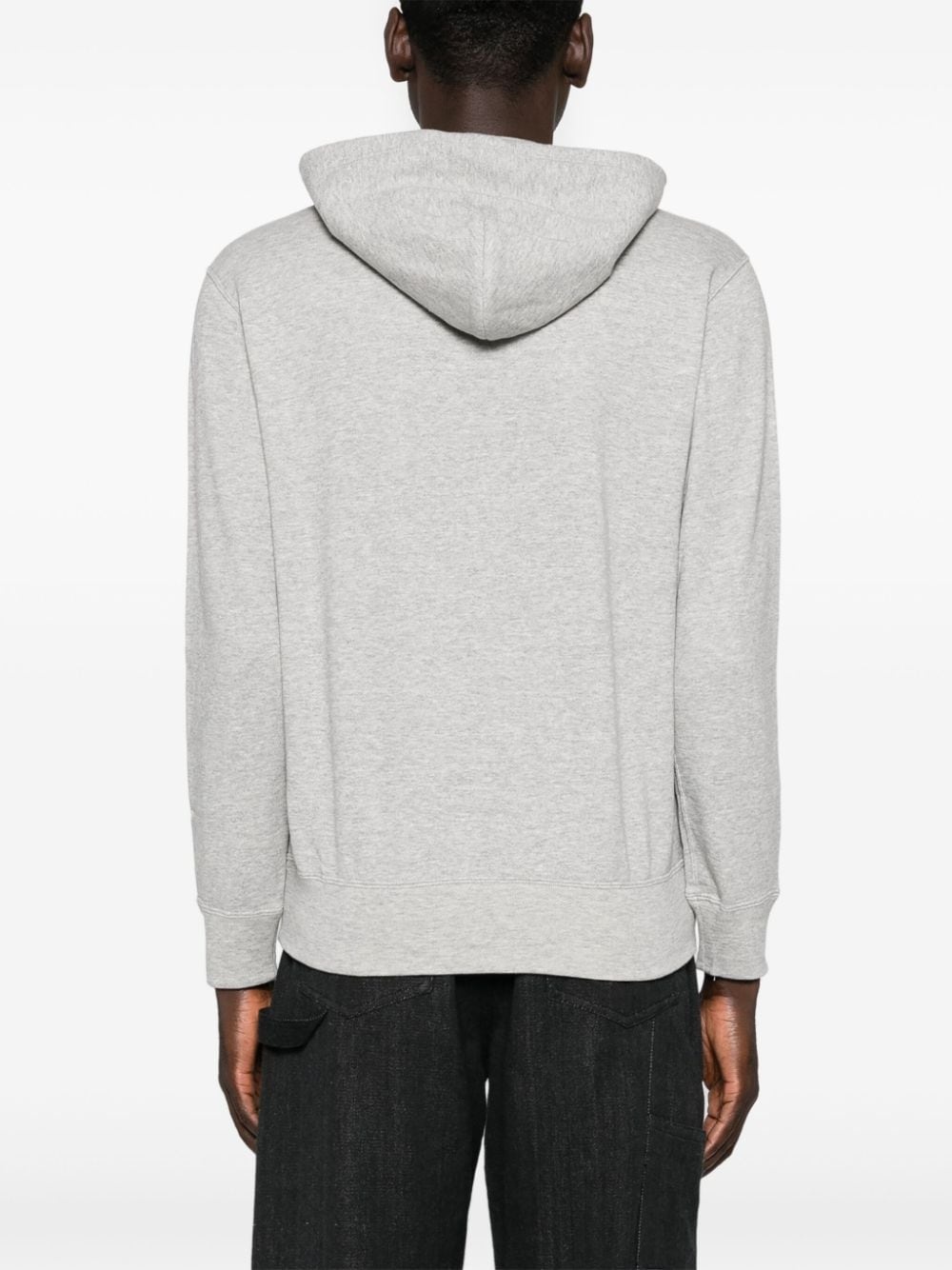 signature heart-patch hoodie - 5