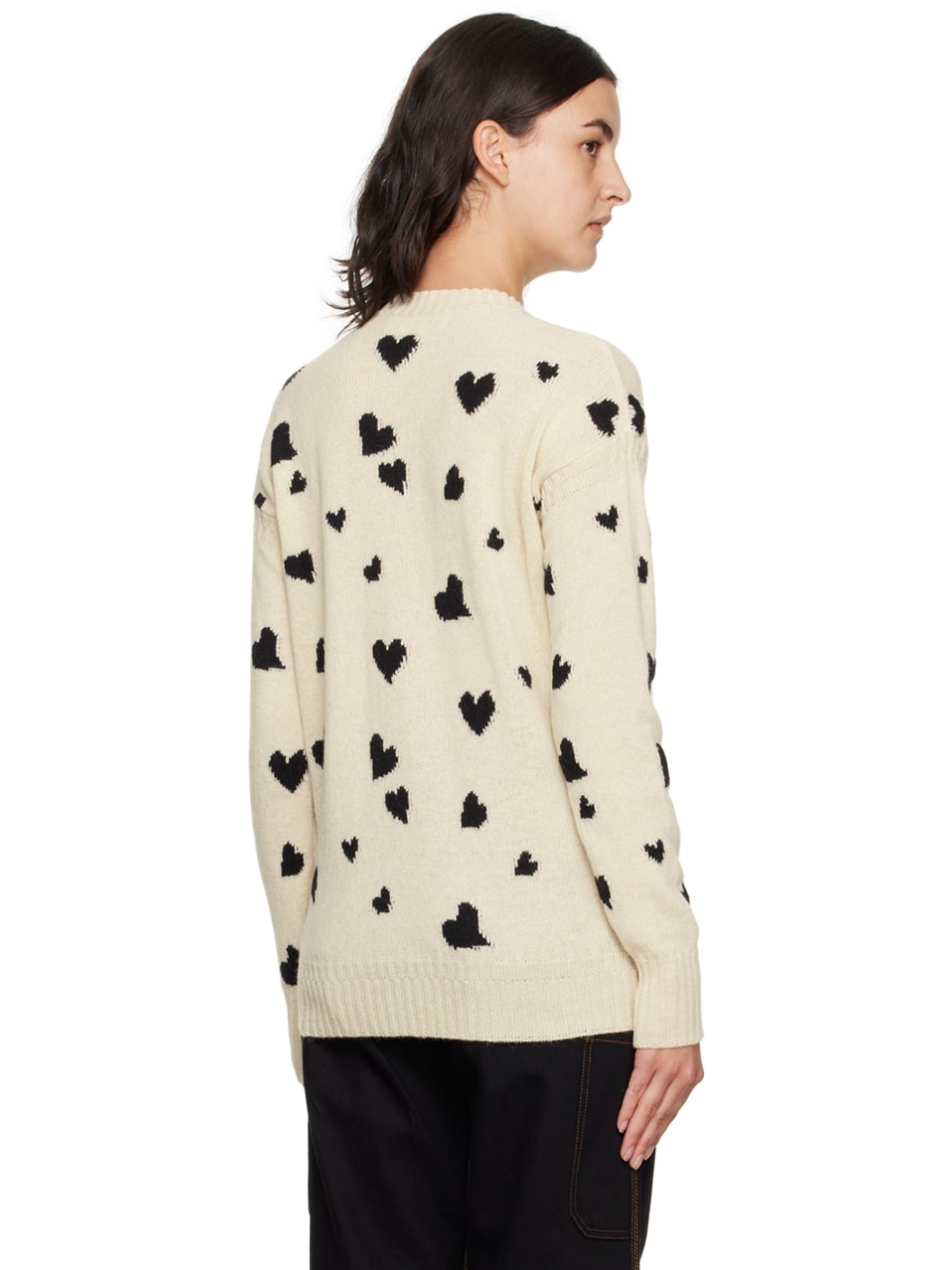 Off-White Heart Sweater - 3