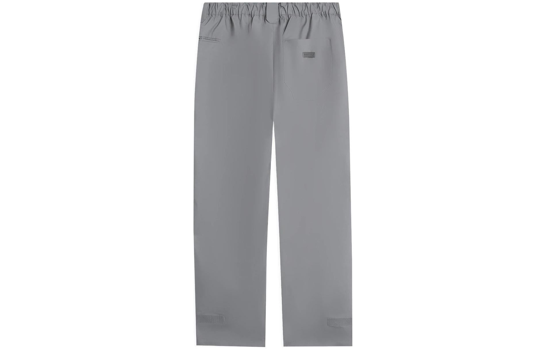 Li-Ning BadFive Shanghai HOOD Straight Pants 'Grey' AKXSB29-1 - 2