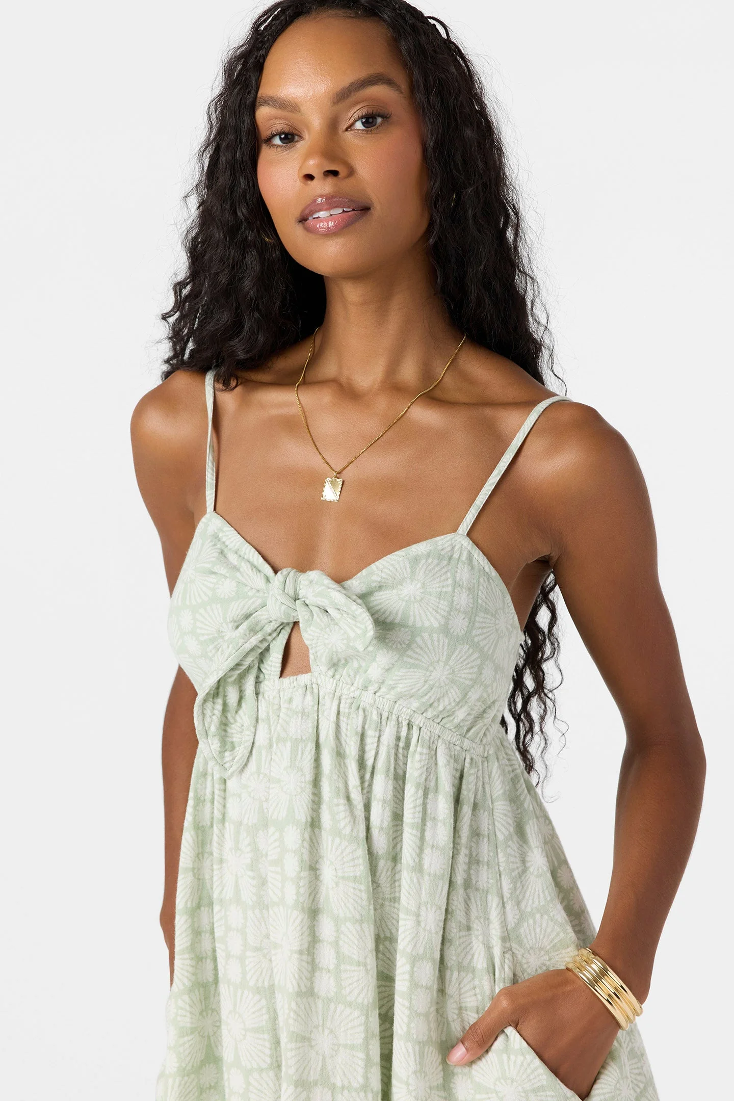 Natalya Geo Mini Dress - 1