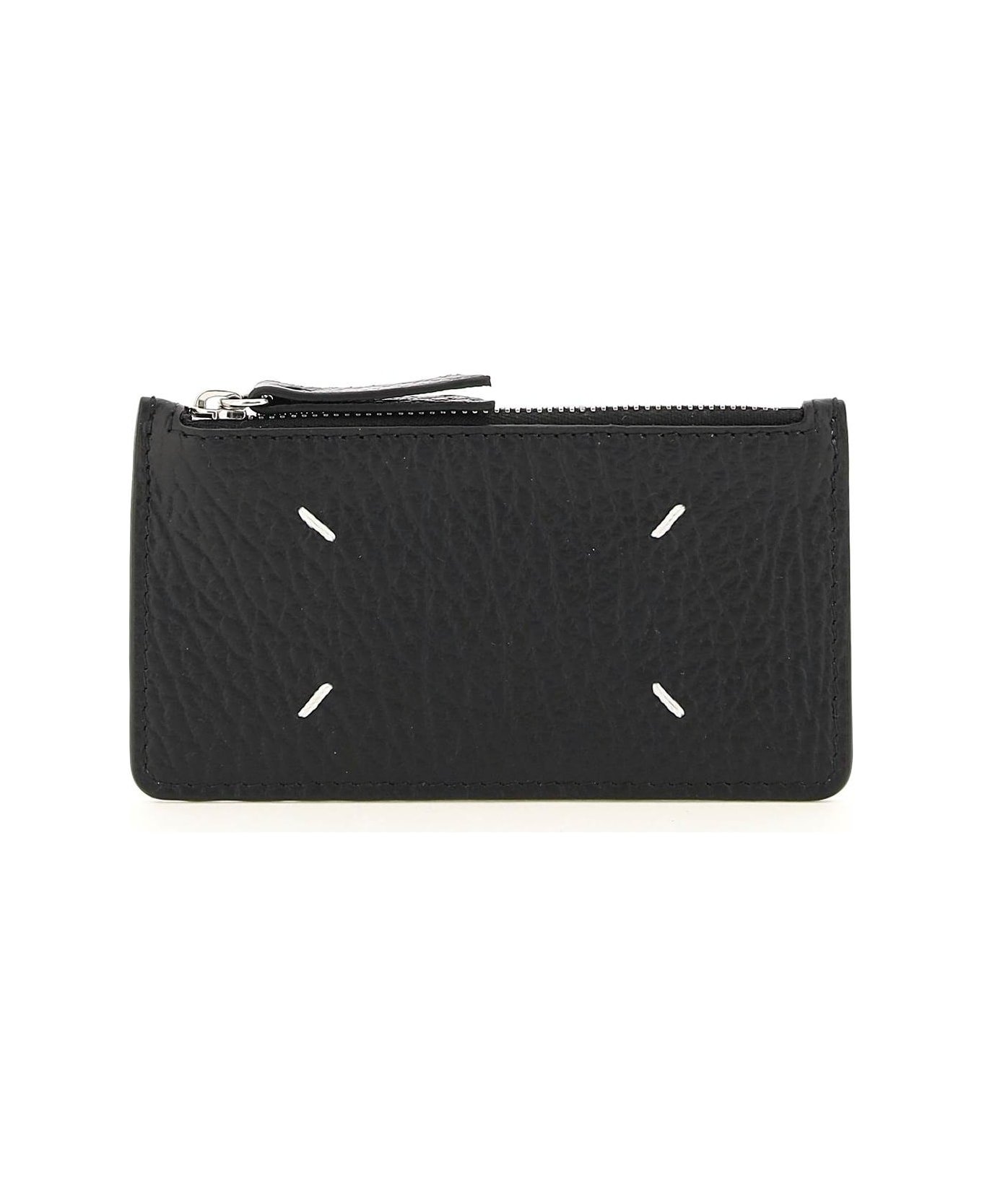 Leather Zipped Cardholder - 1