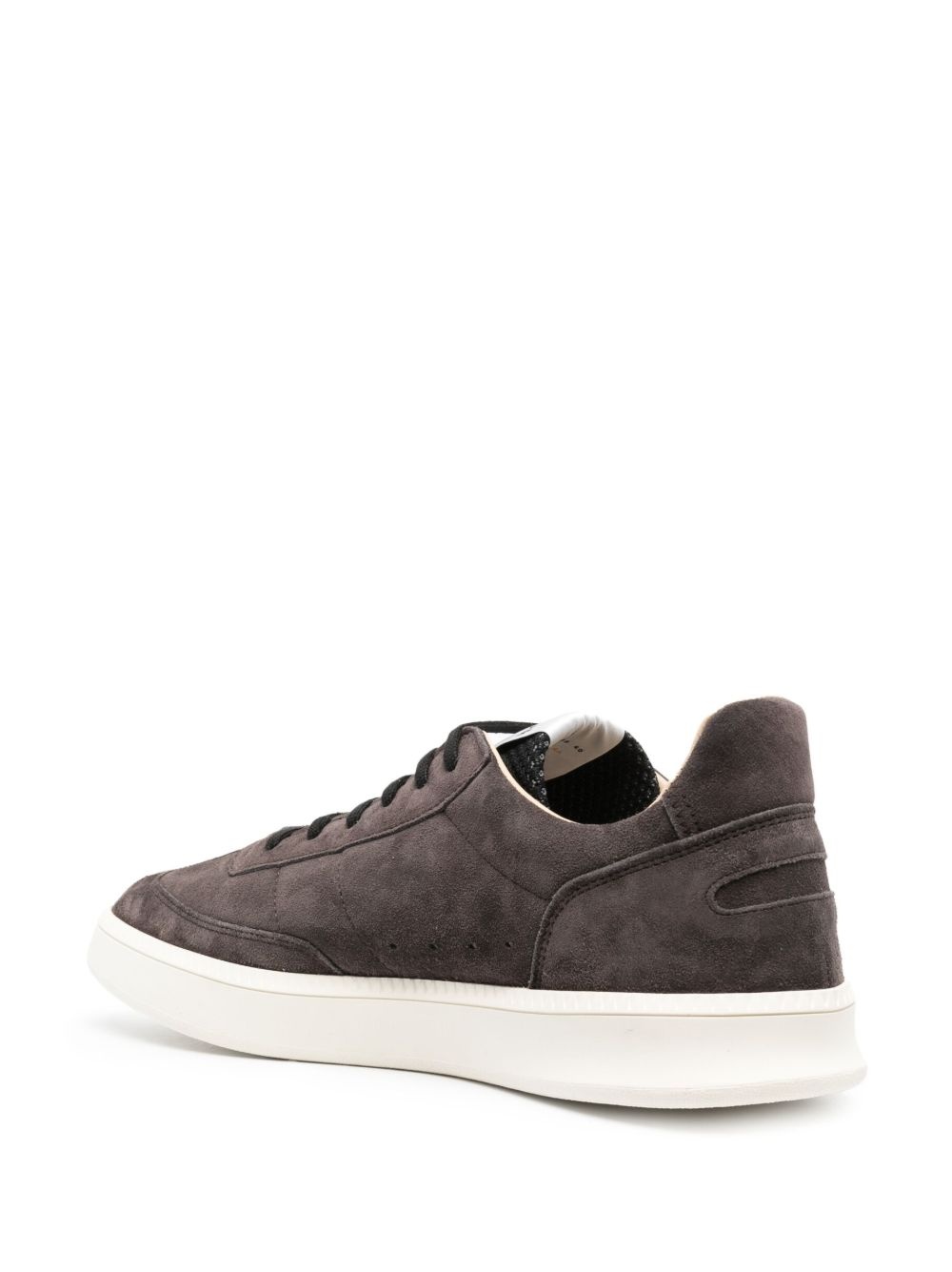 logo-patch low-top sneakers - 3