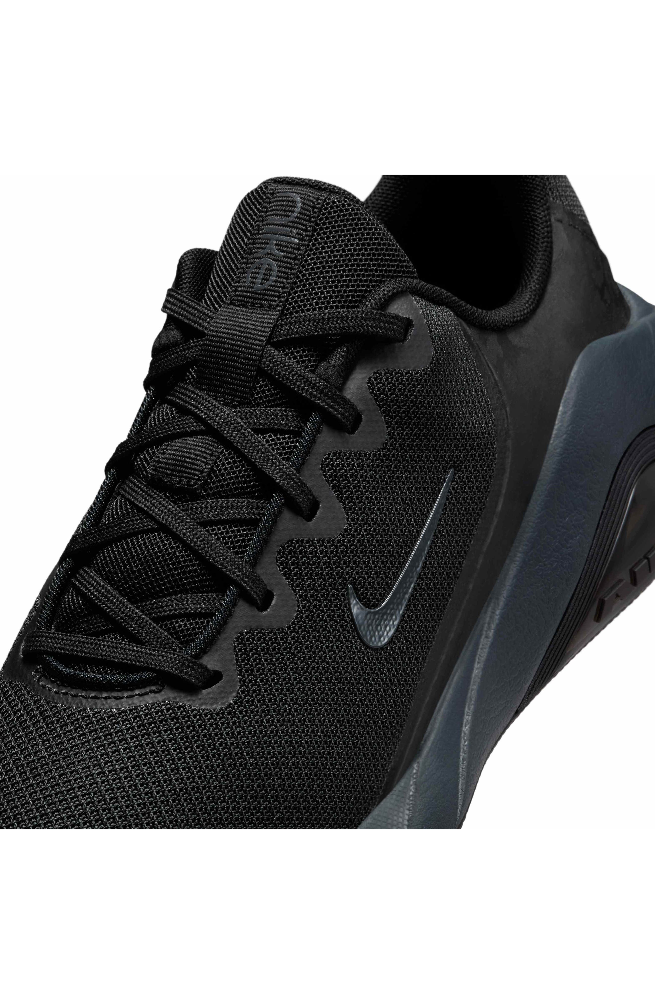 Nike Bella 7 Training Shoe in Black/Black/Anthracite at Nordstrom - 8