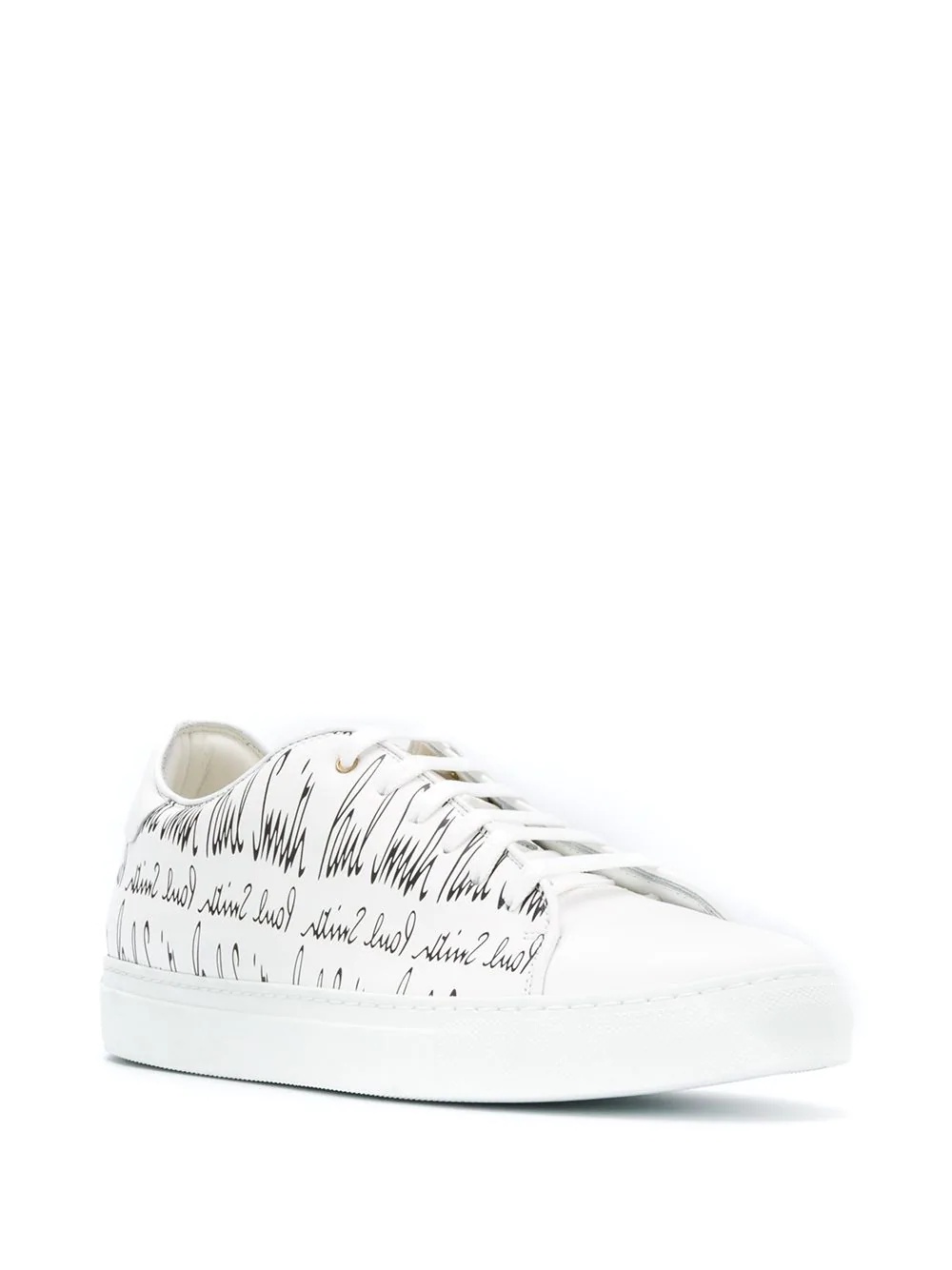 graphic-print low-top sneakers  - 2