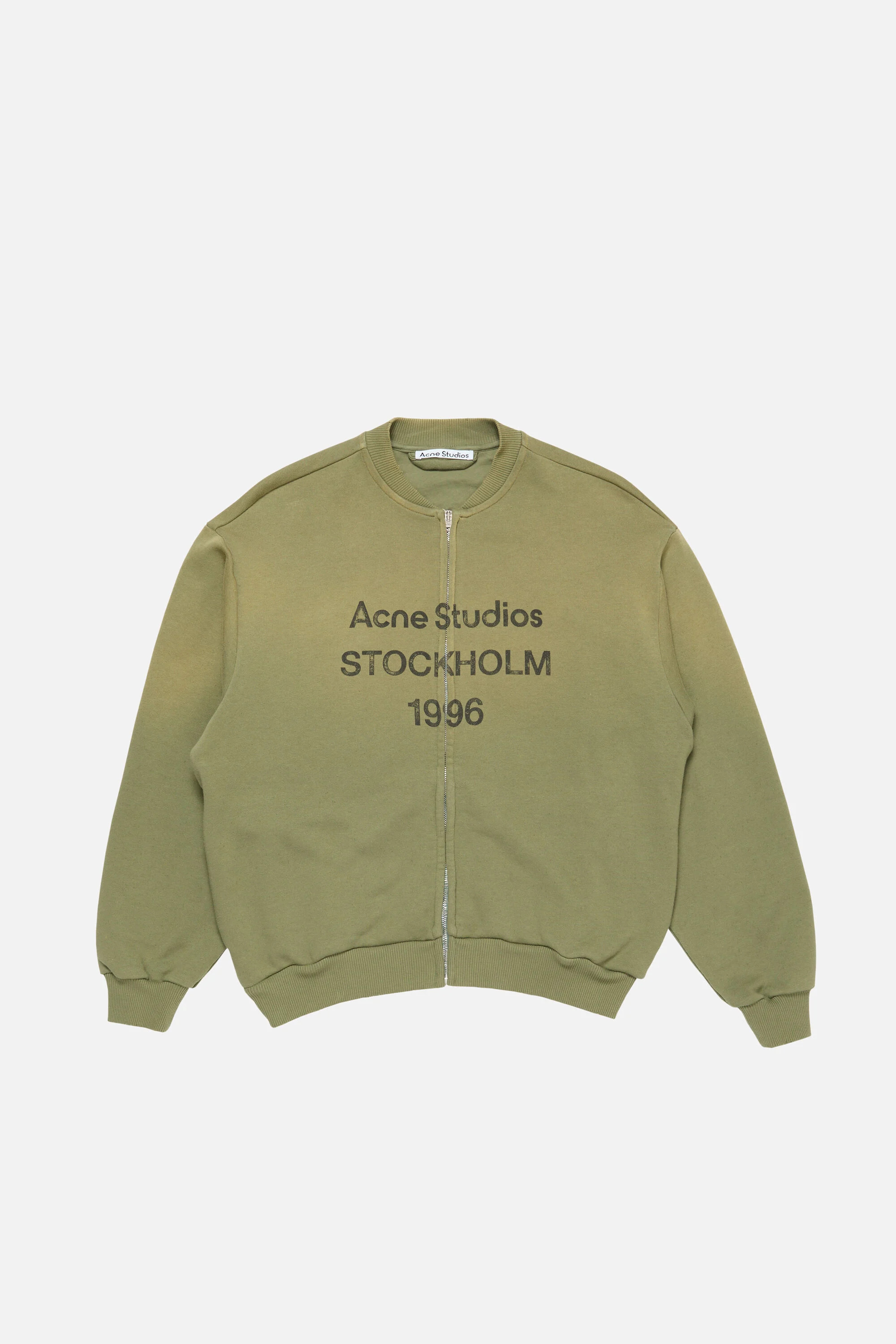 Zip-up cardigan - Olive green - 6