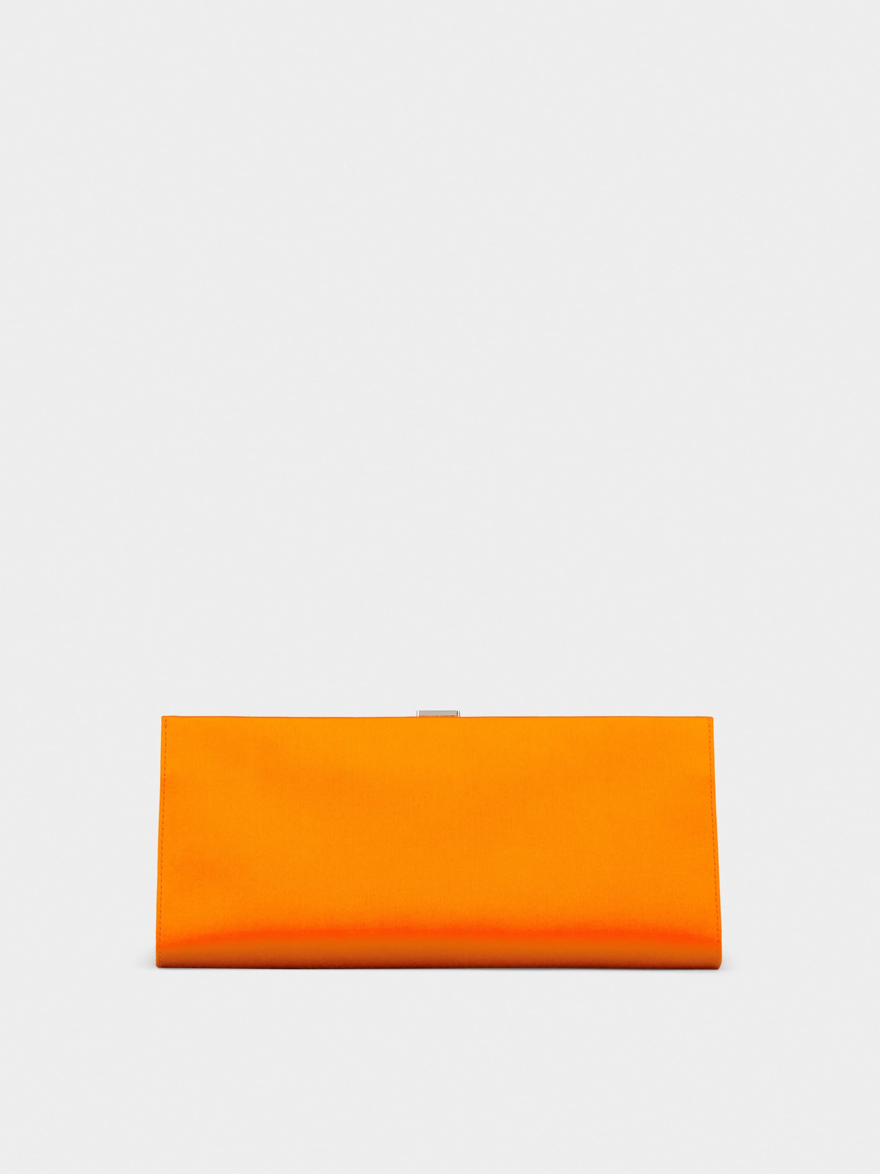 Pilgrim Buckle Clutch in Satin - 3