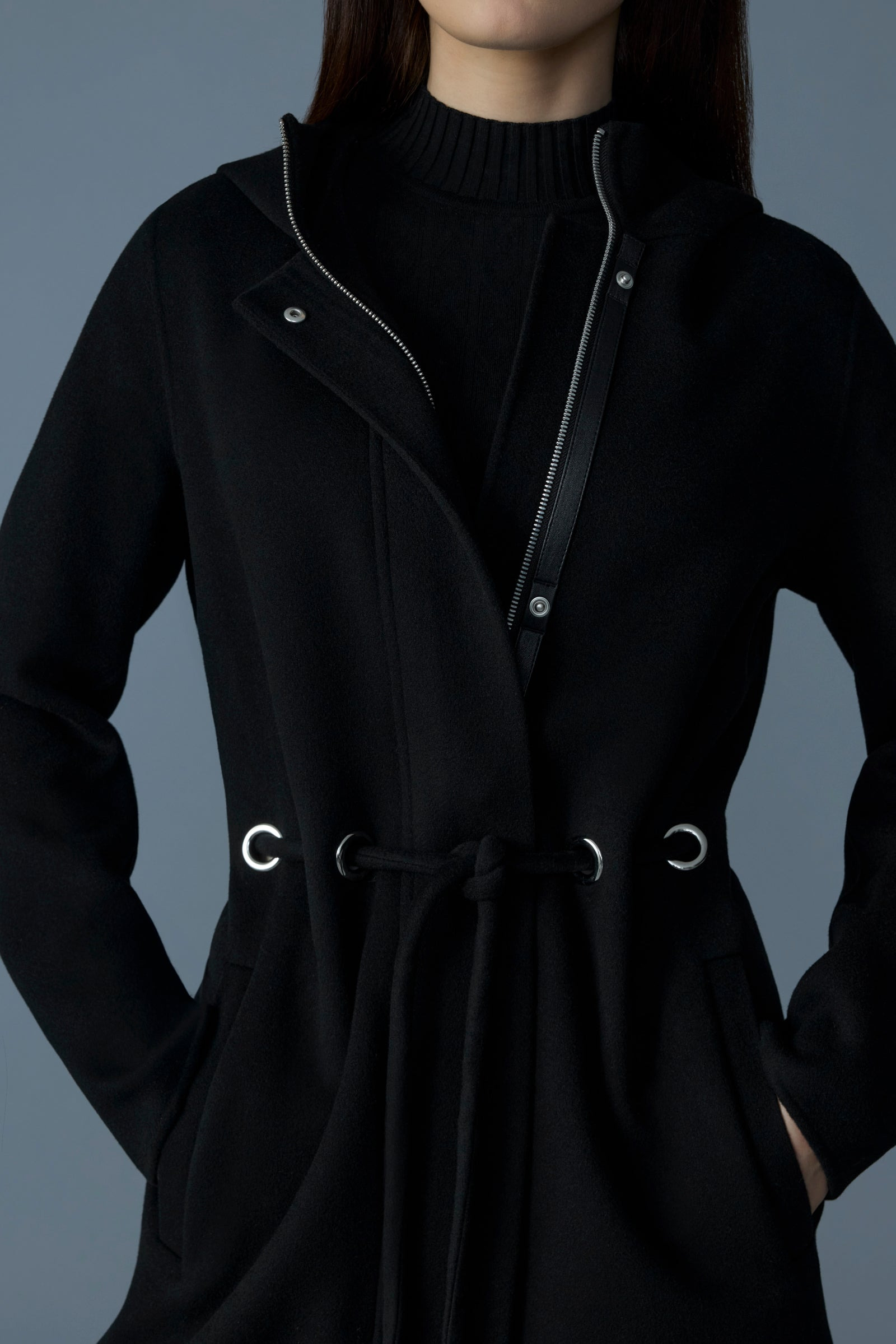 BLITHE Handmade Wool Coat - 5