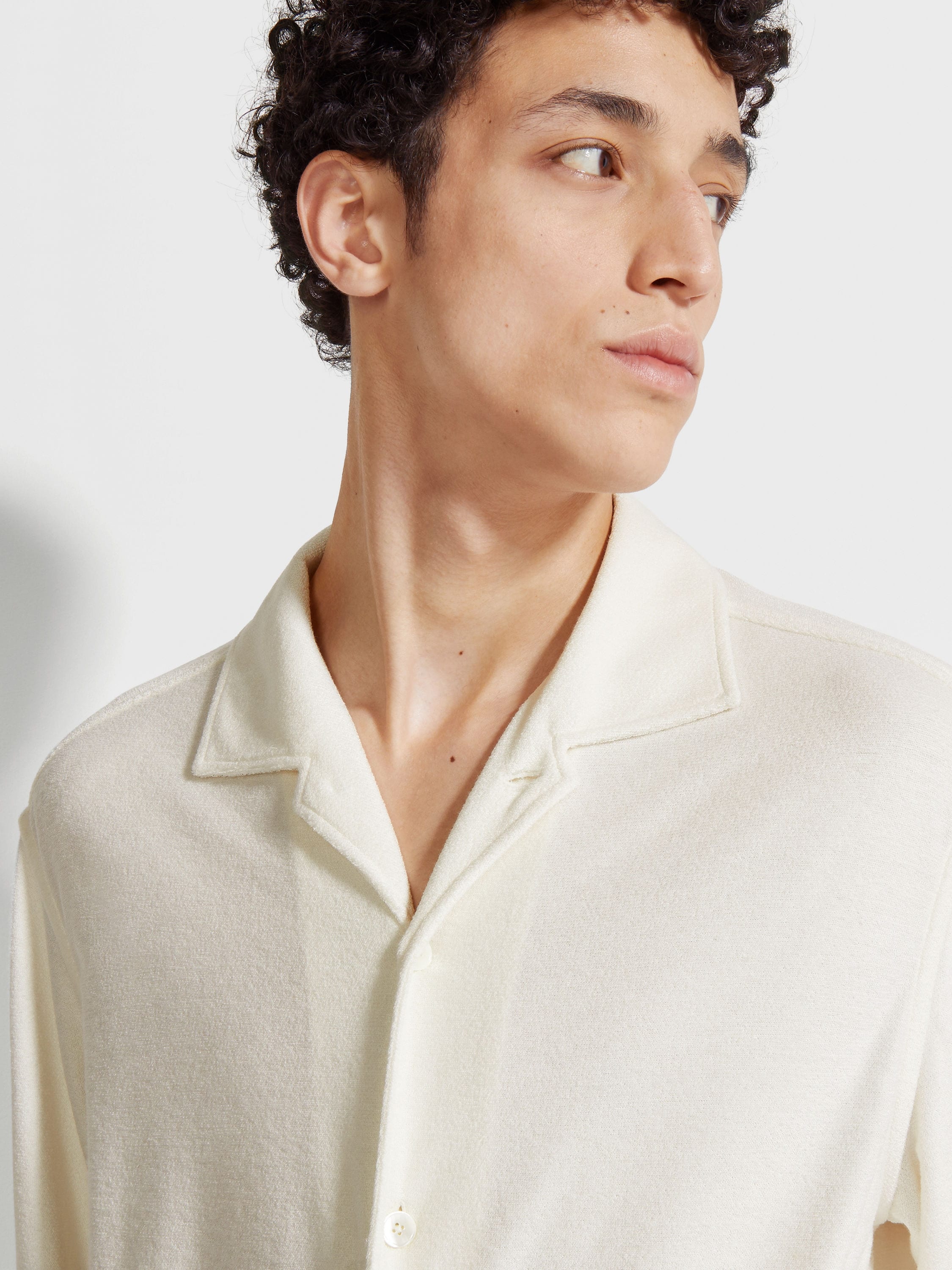 COTTON AND SILK SHIRT - 3