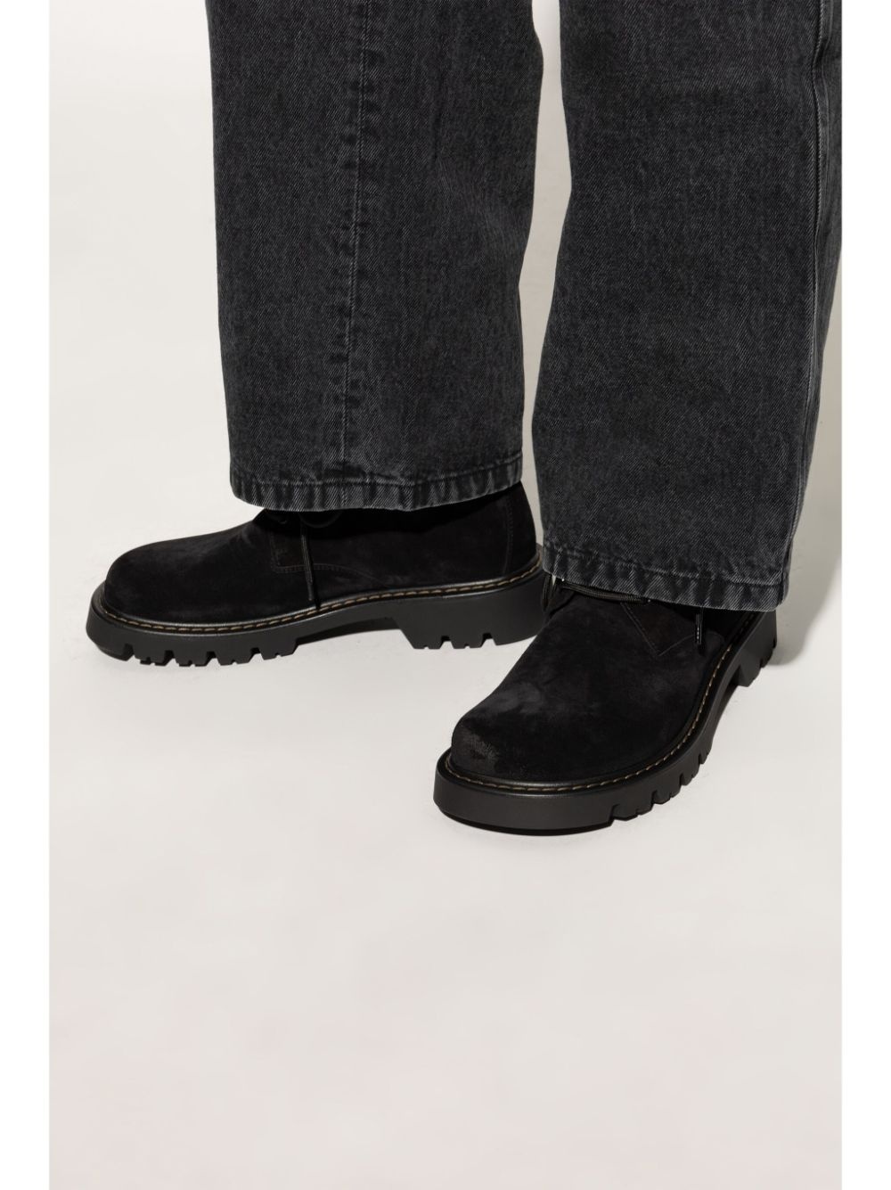 Sierra combat suede ankle boots - 2