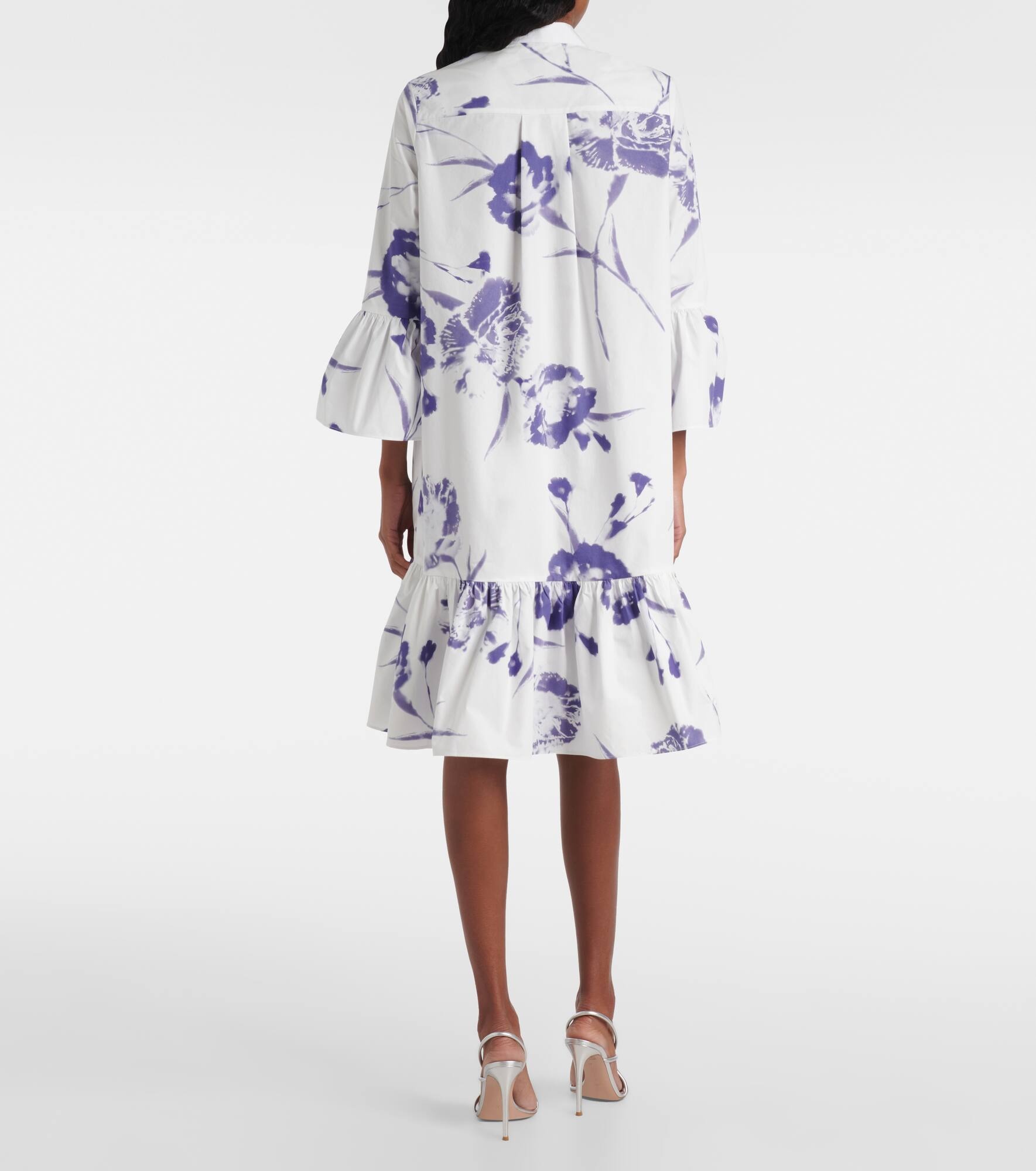 Floral cotton minidress - 3
