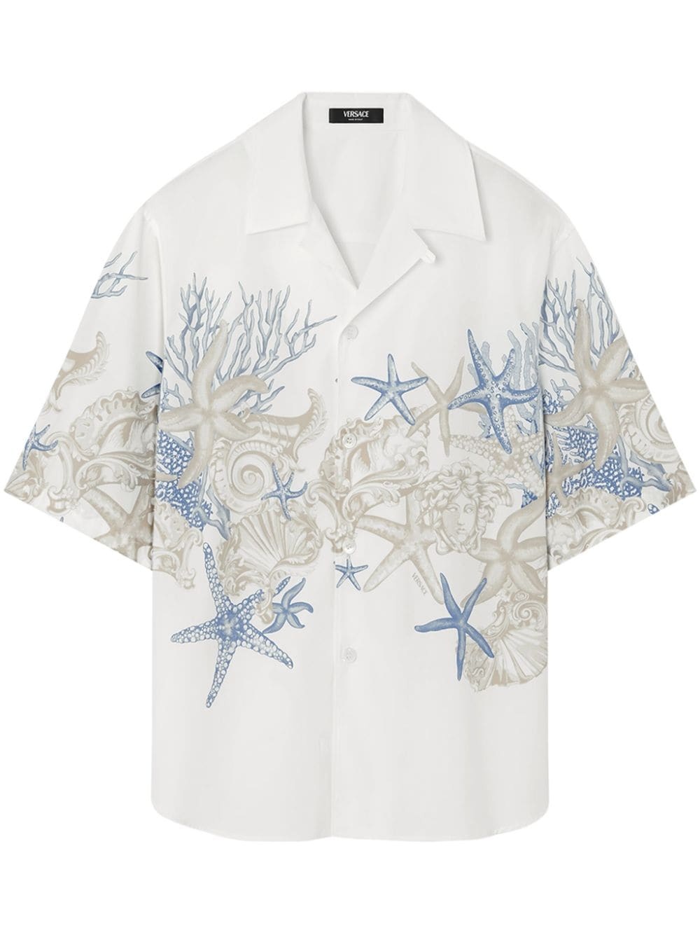 Barocco Sea cotton shirt - 1