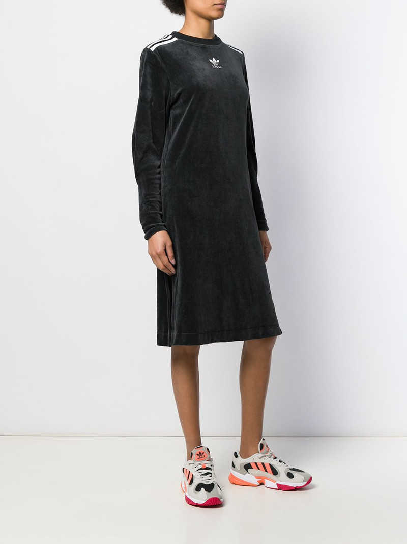 long sleeved logo dress 3