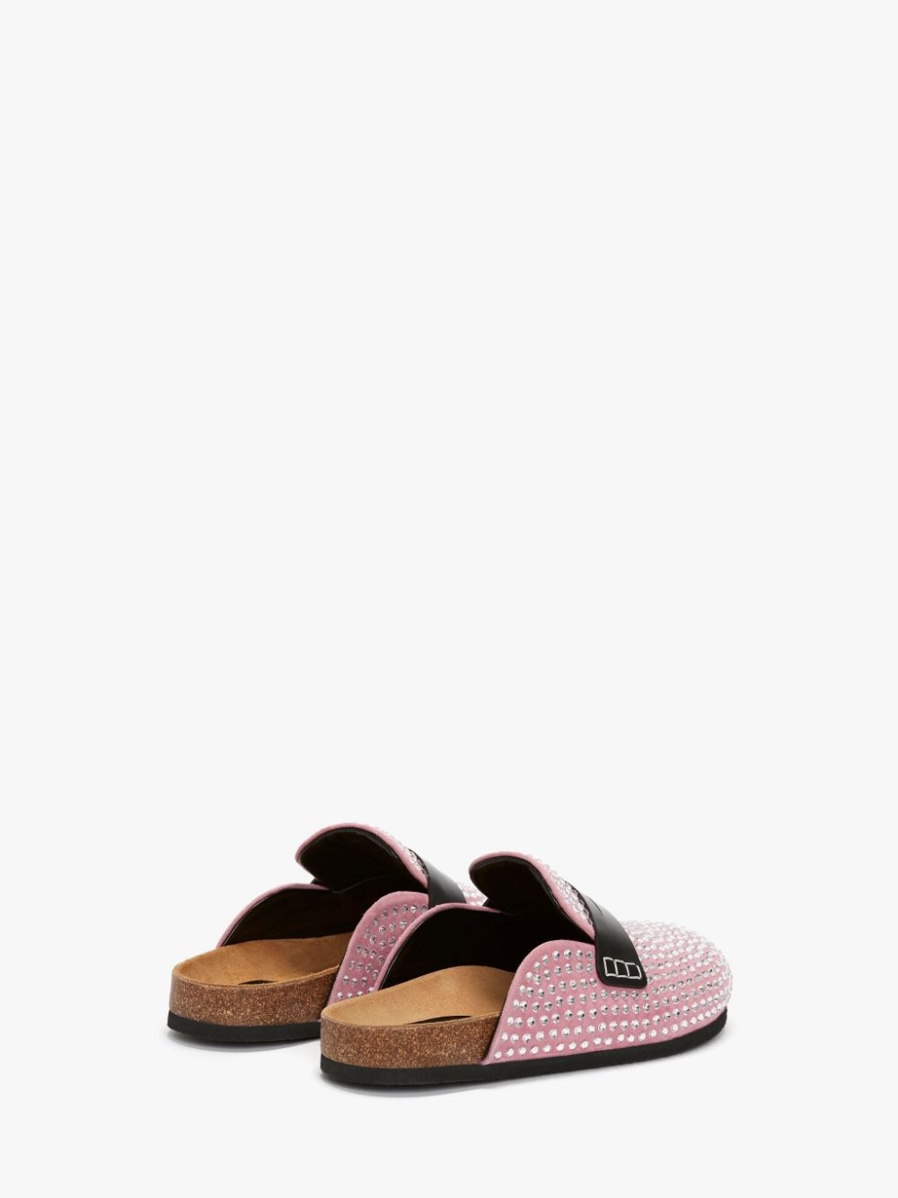 CRYSTAL LOAFER MULES - 3