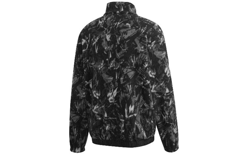 adidas adidas originals Polar Fleece AOP Jacket For Men Black GD0007 outlook