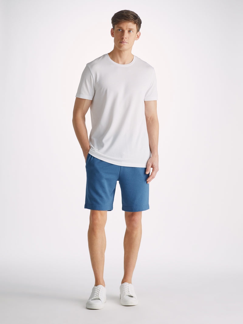 Men's Sweat Shorts Quinn Cotton Modal Denim - 3