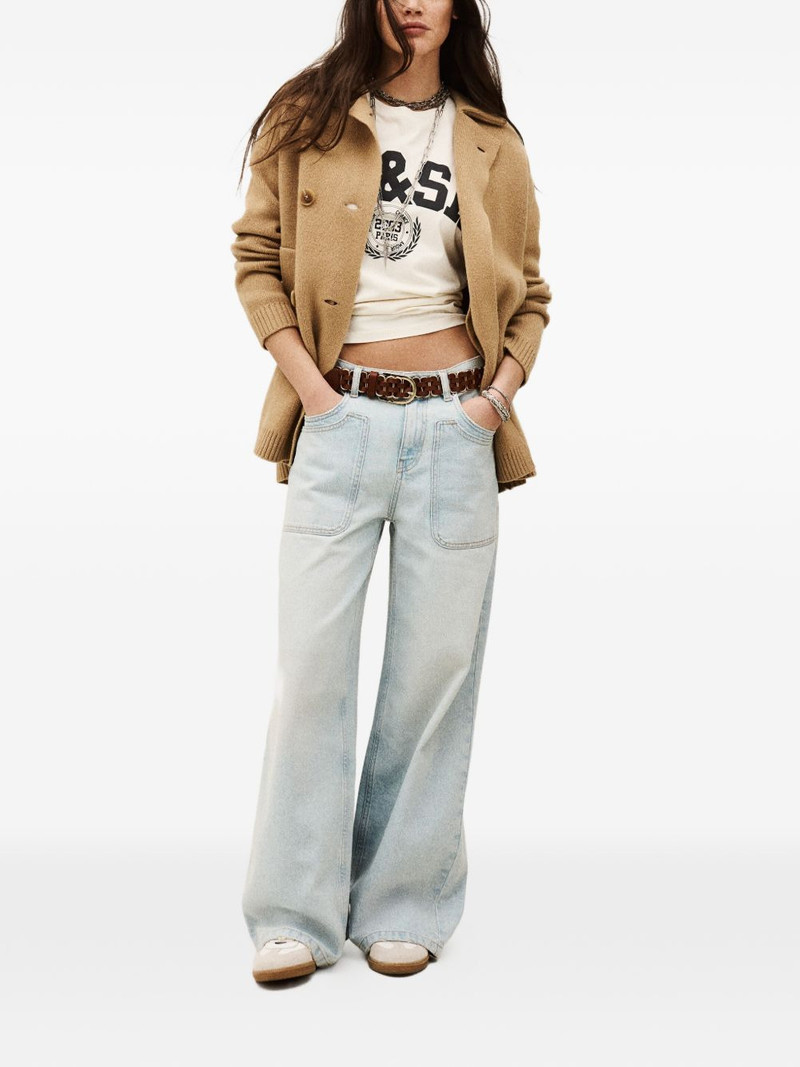 ba&sh double-breasted cardigan outlook